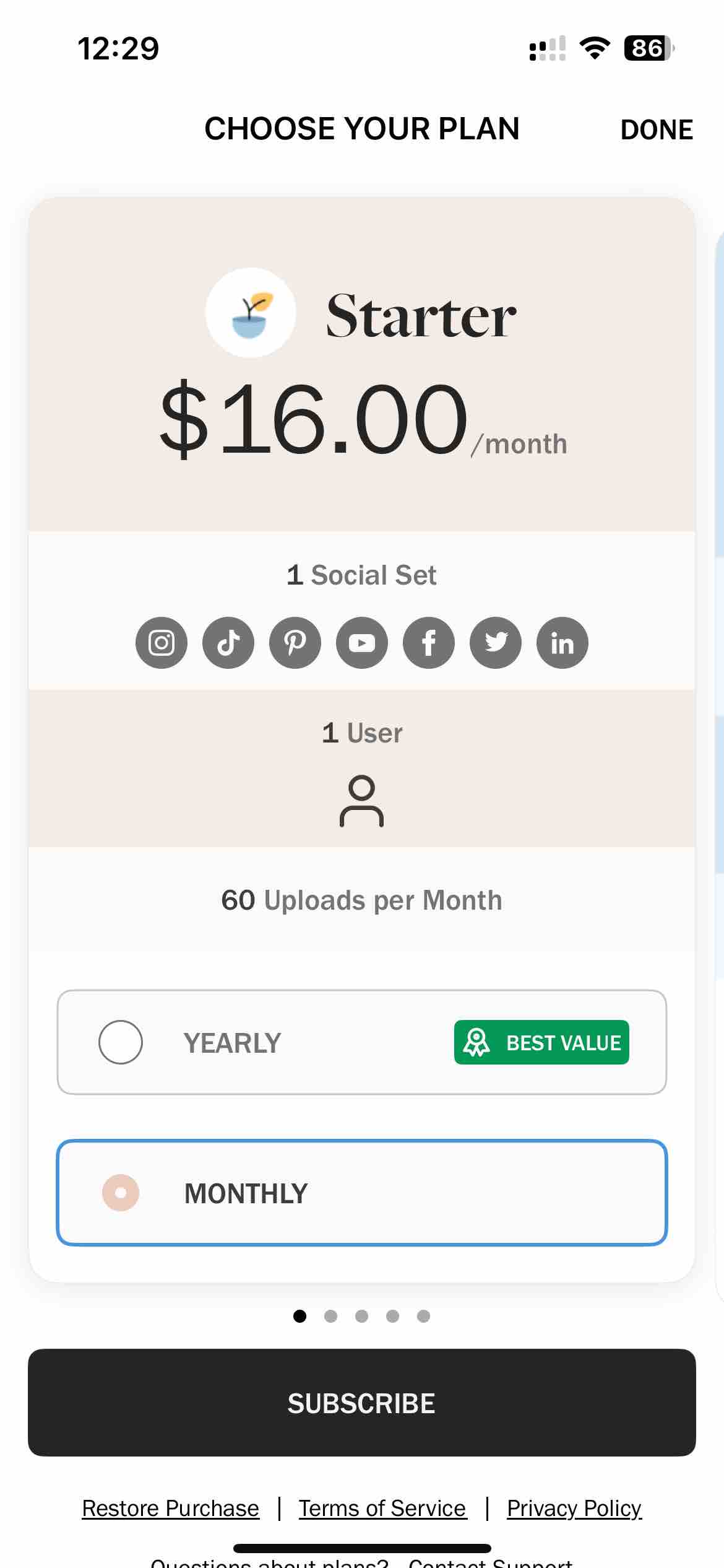 Planoly: Social Media Planner