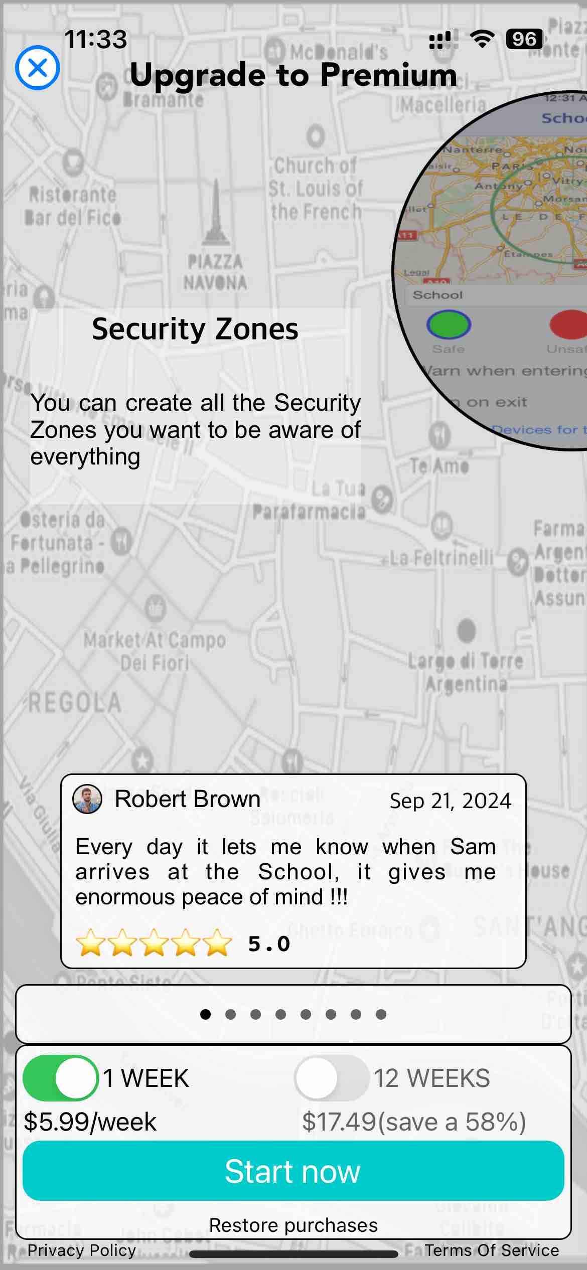 Find my Friends & Family Track