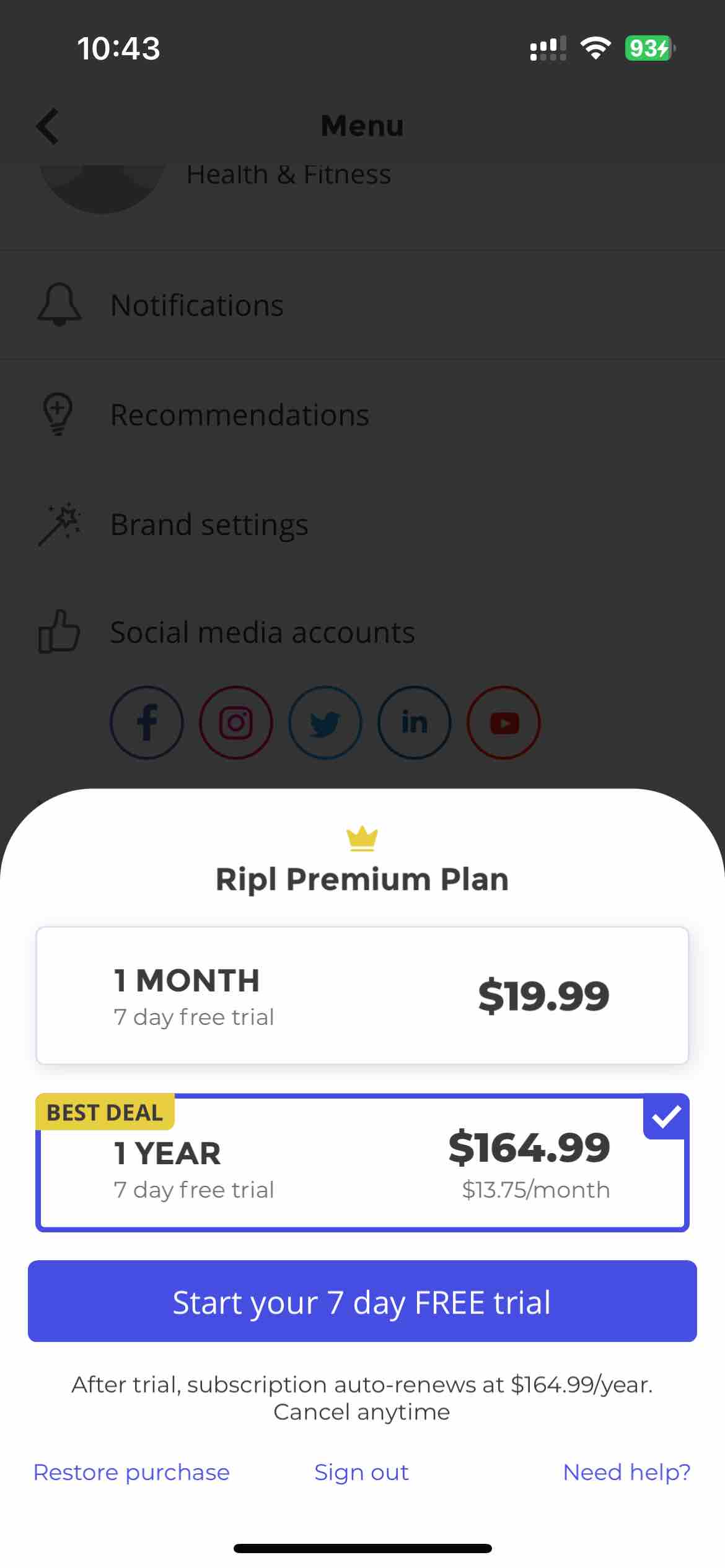 Ripl: Social Media Marketing