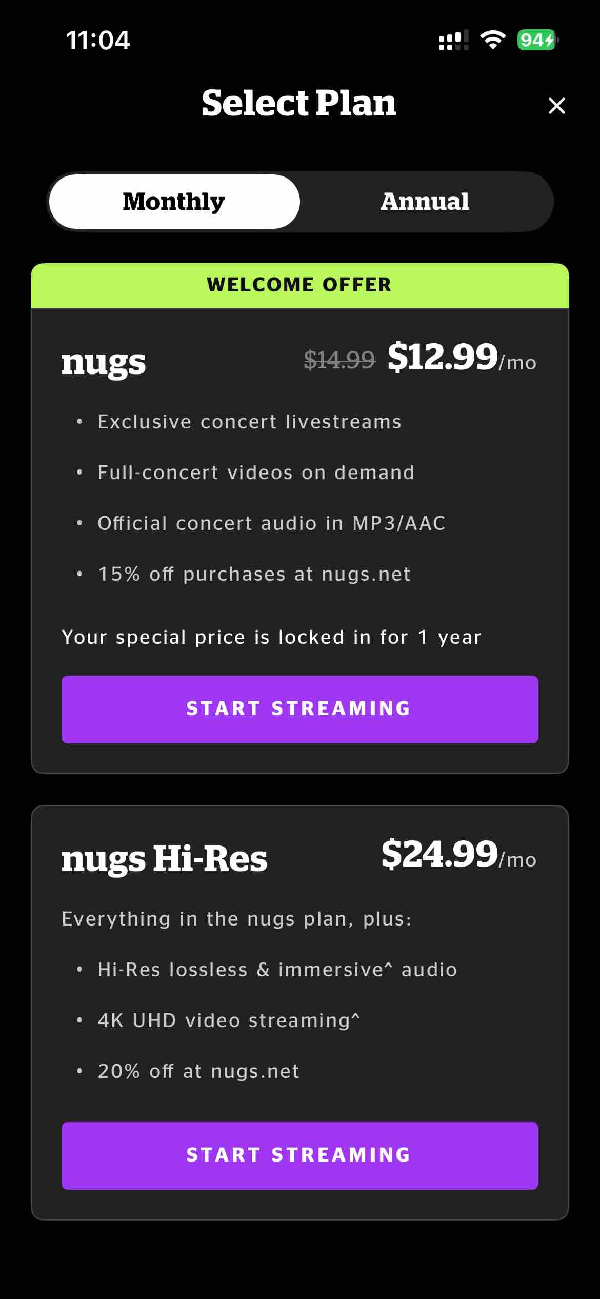 nugs: Live Music Lives Here