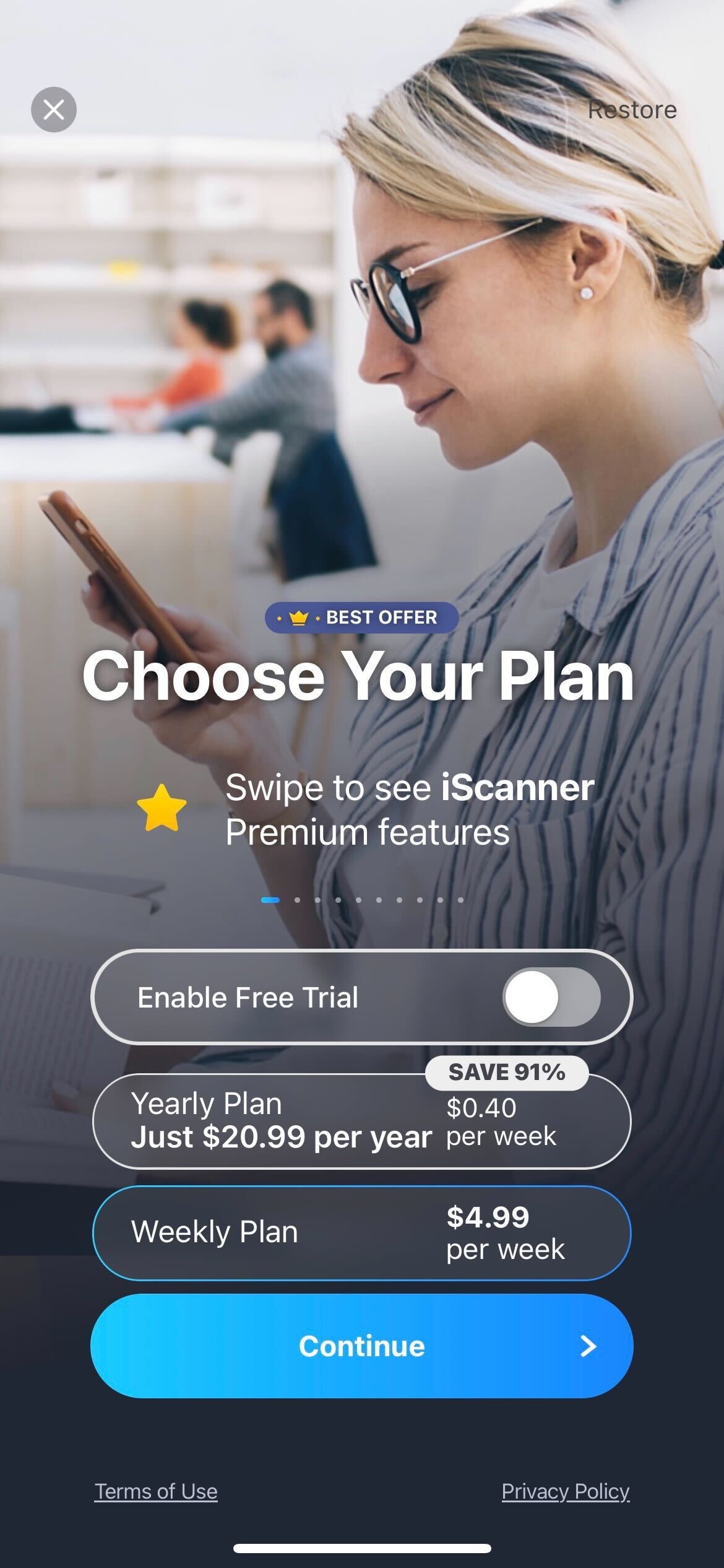 iScanner: PDF Document Scanner