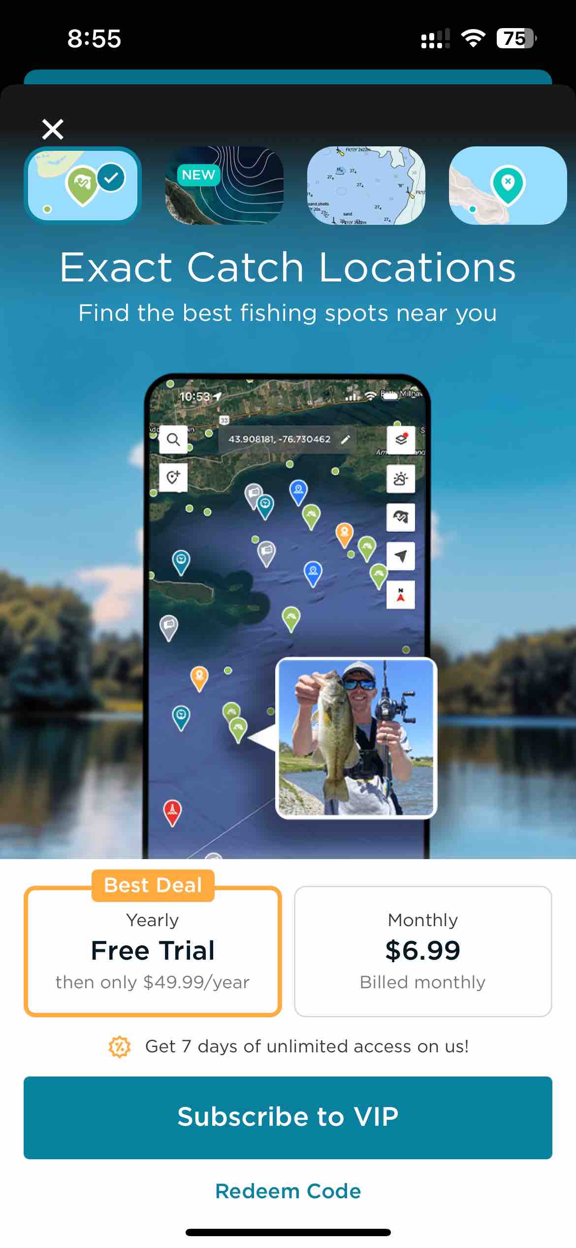 FishAngler: Fishing App