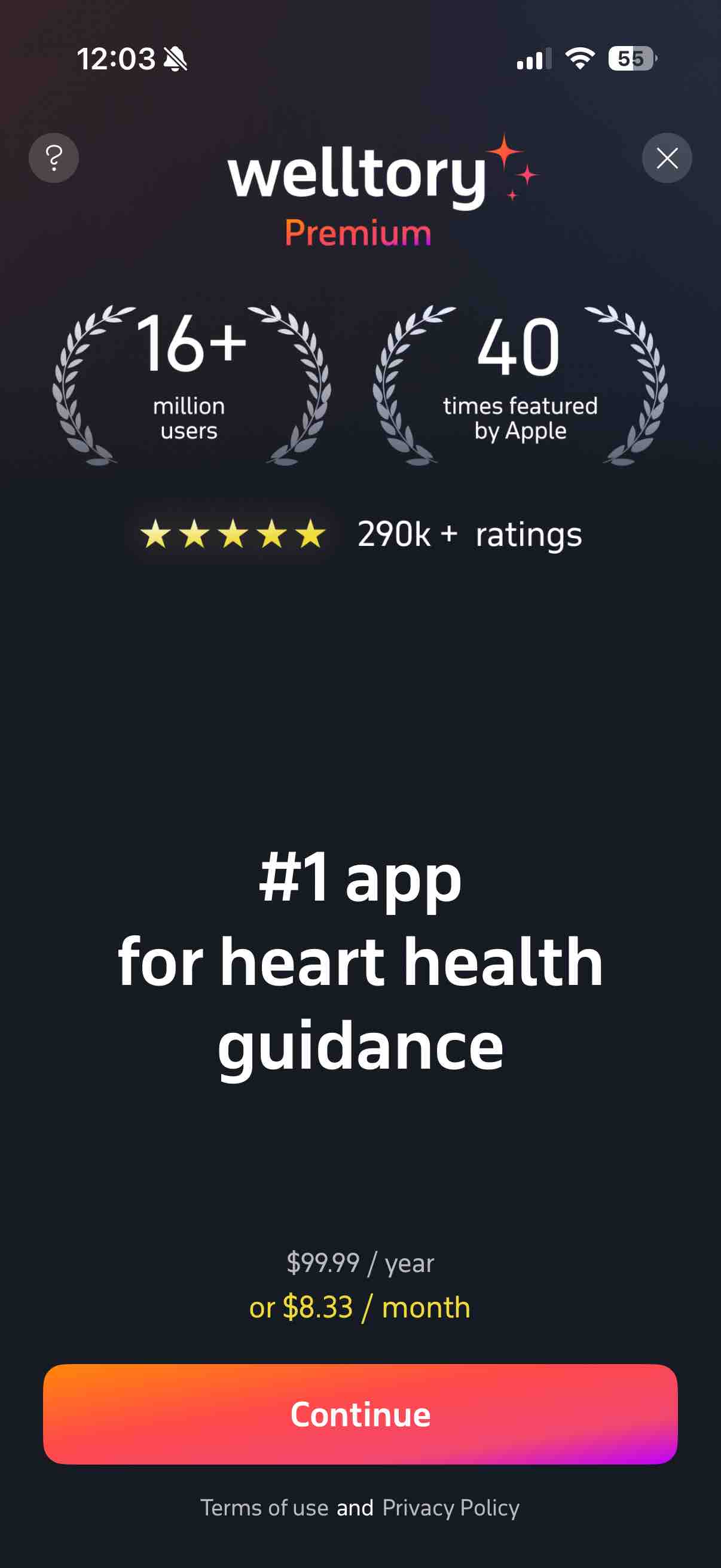 Welltory: Stress & Heart Rate