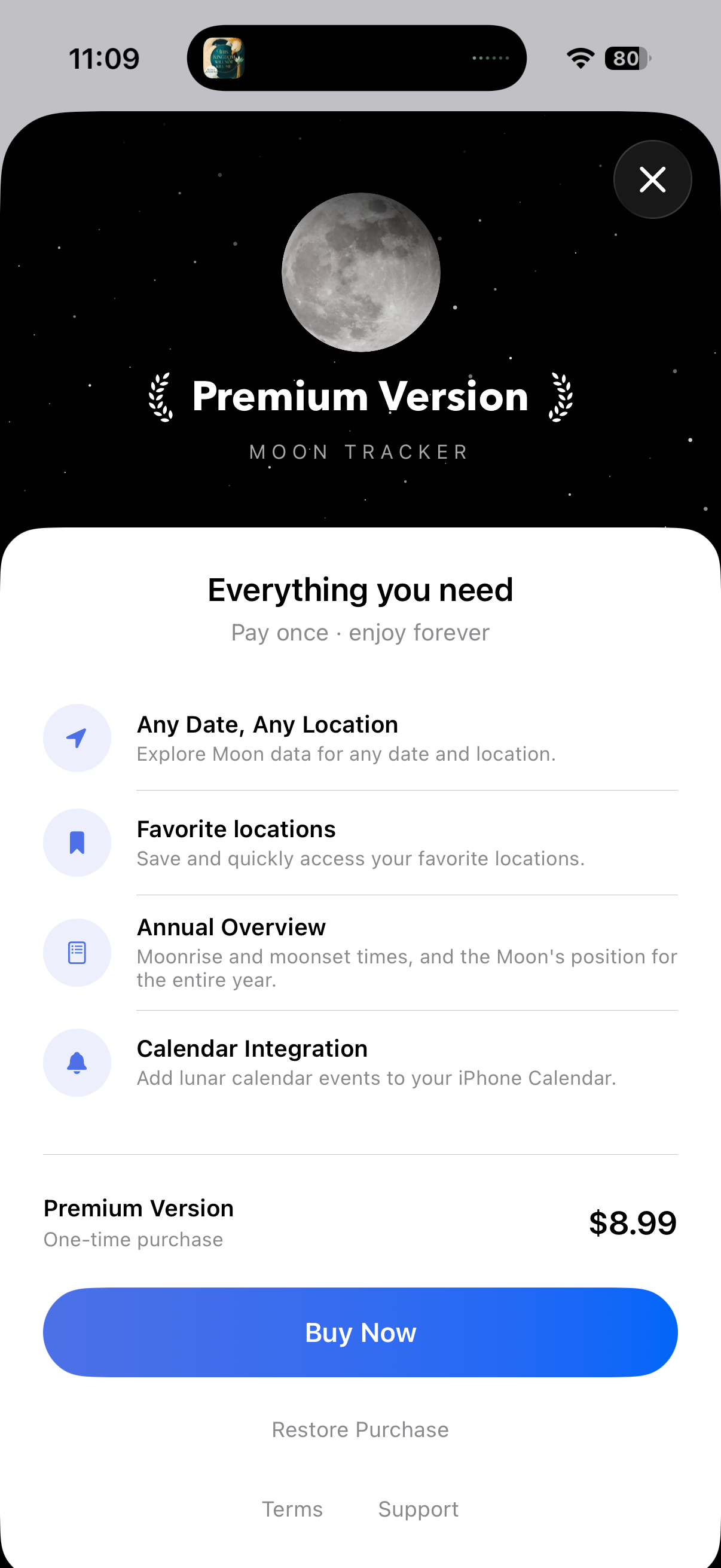 Moon Tracker