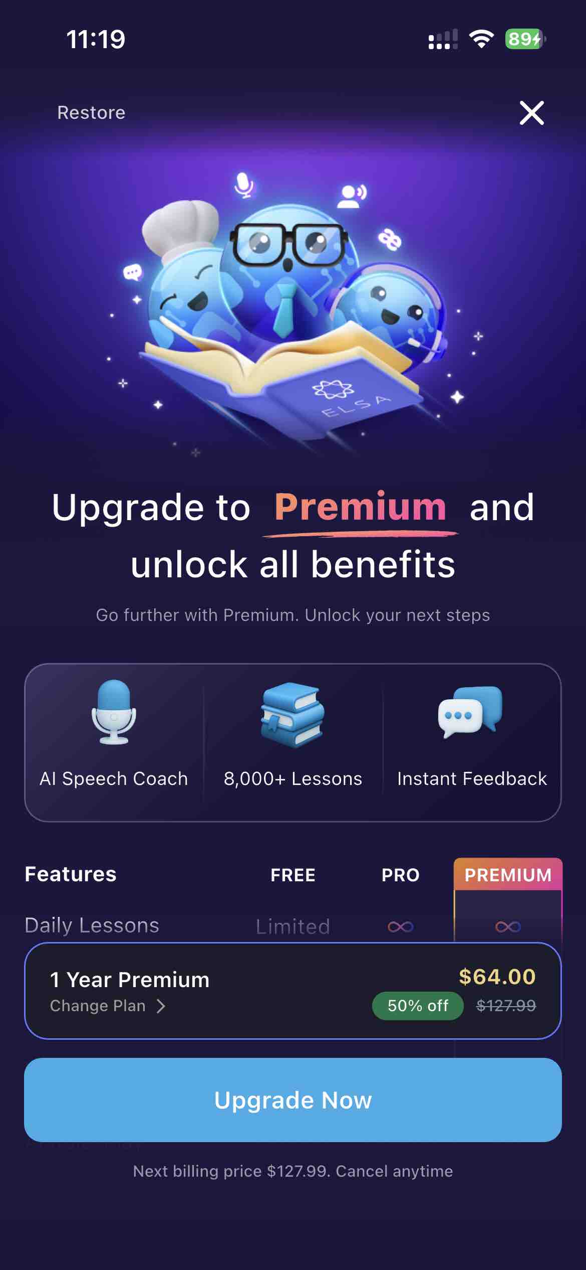 ELSA Speak - English Learning