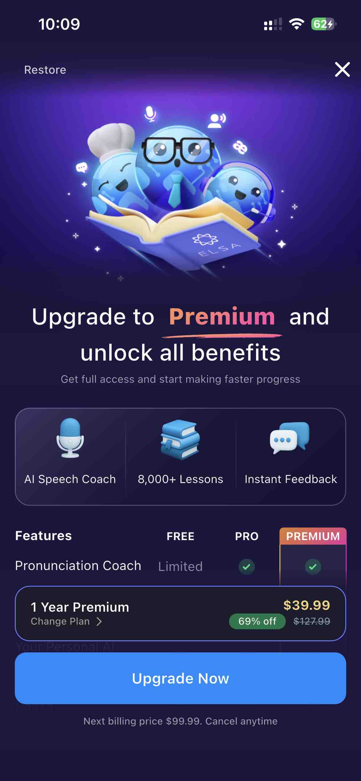 ELSA Speak - English Learning