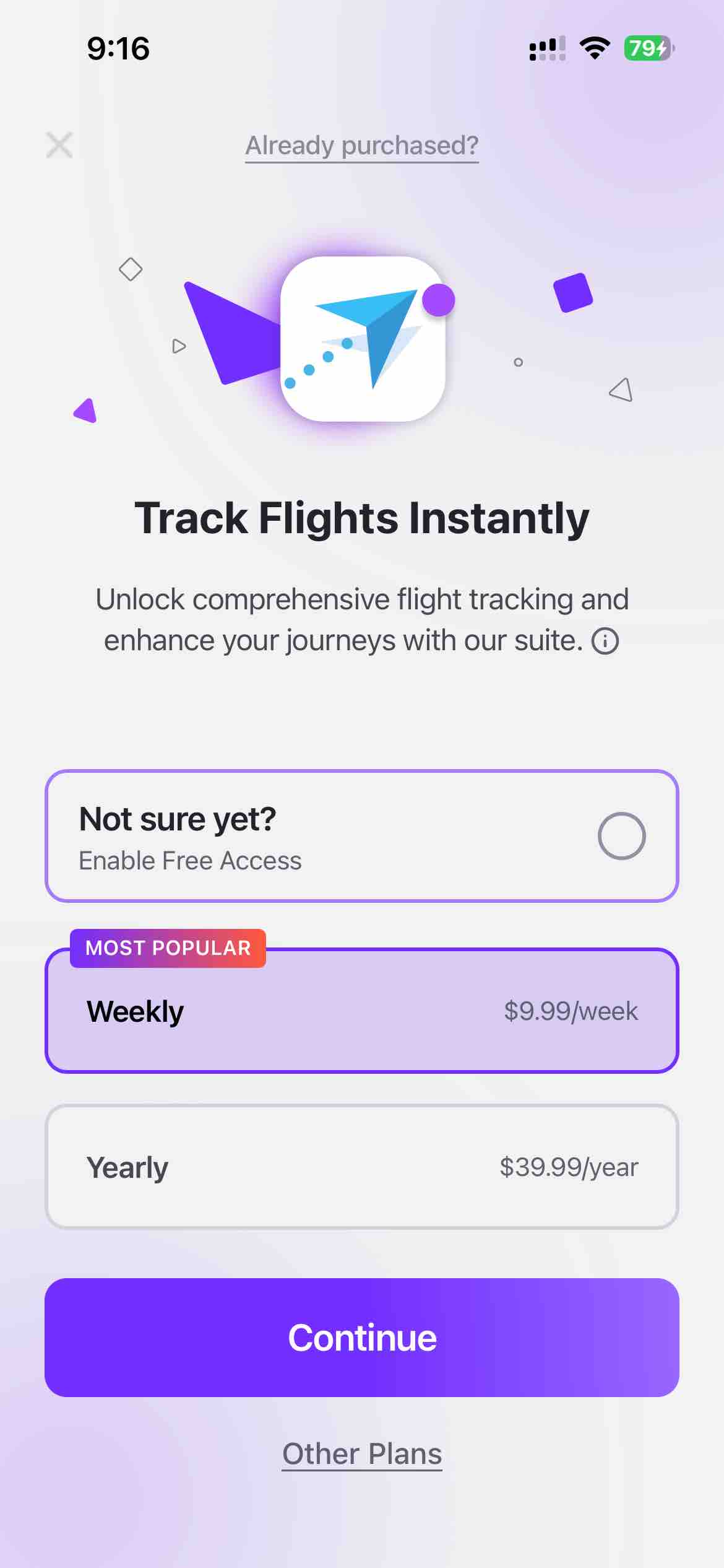 Planes Live - Flight Tracker