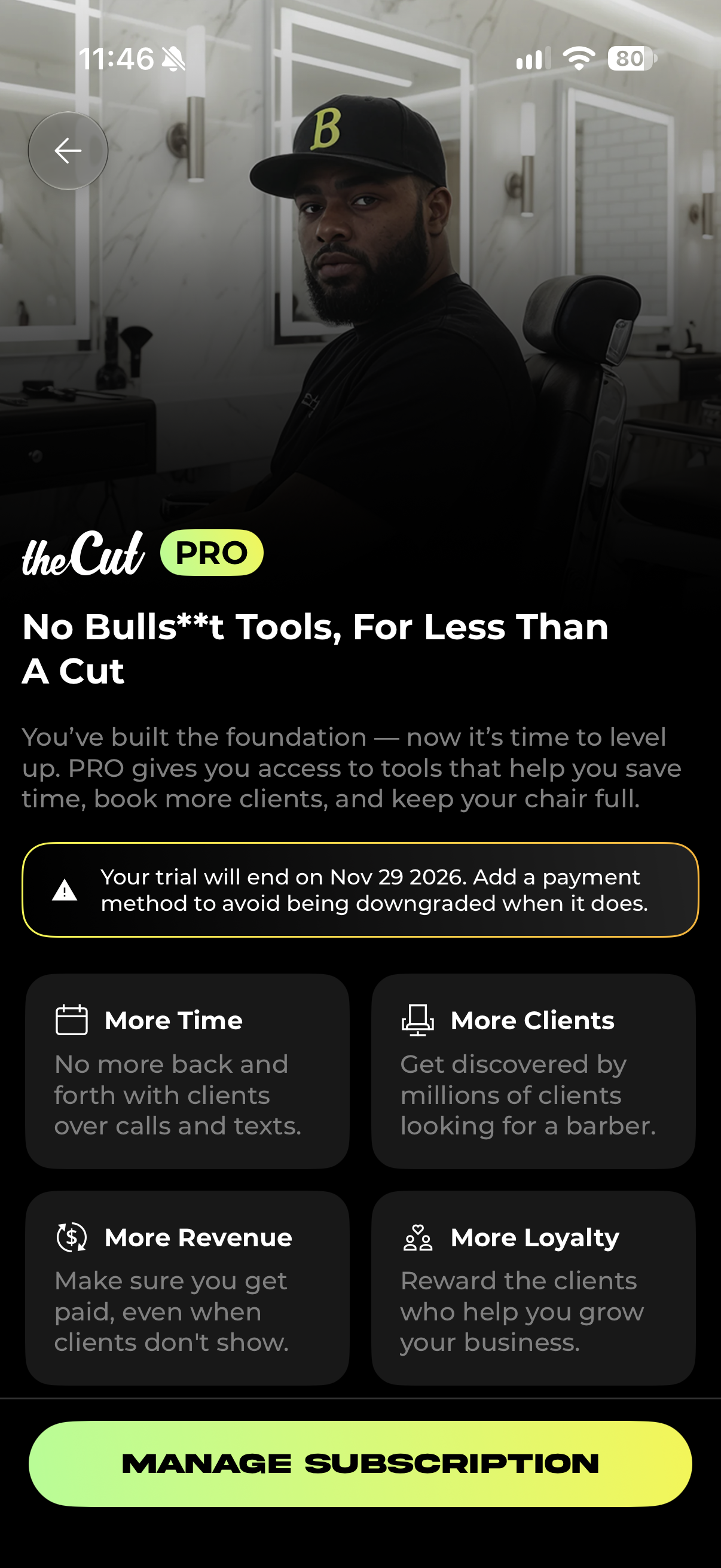 theCut: Find & Book Barbers