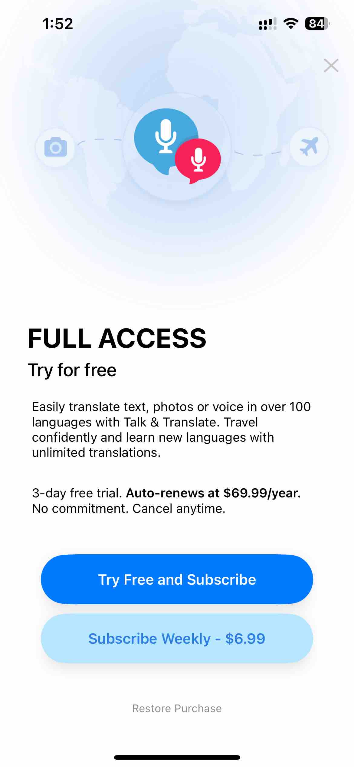 Talk & Translate AI Translator