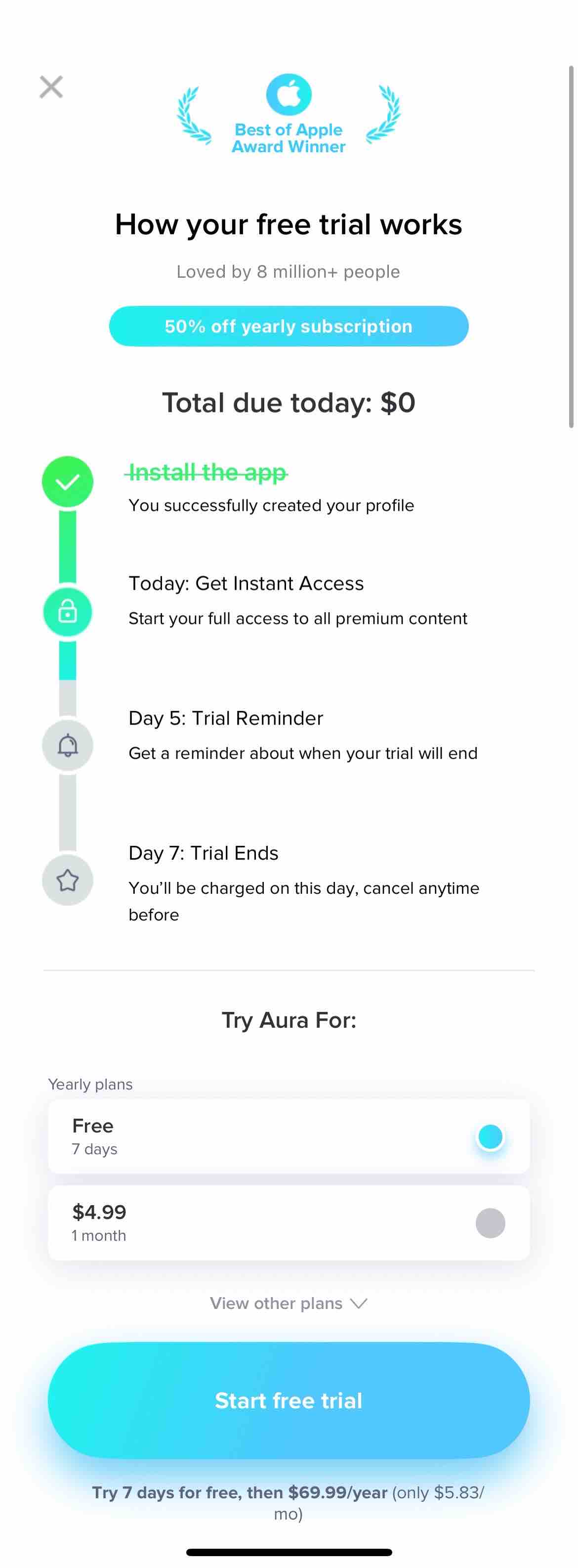 Aura: Meditation & Sleep, CBT
