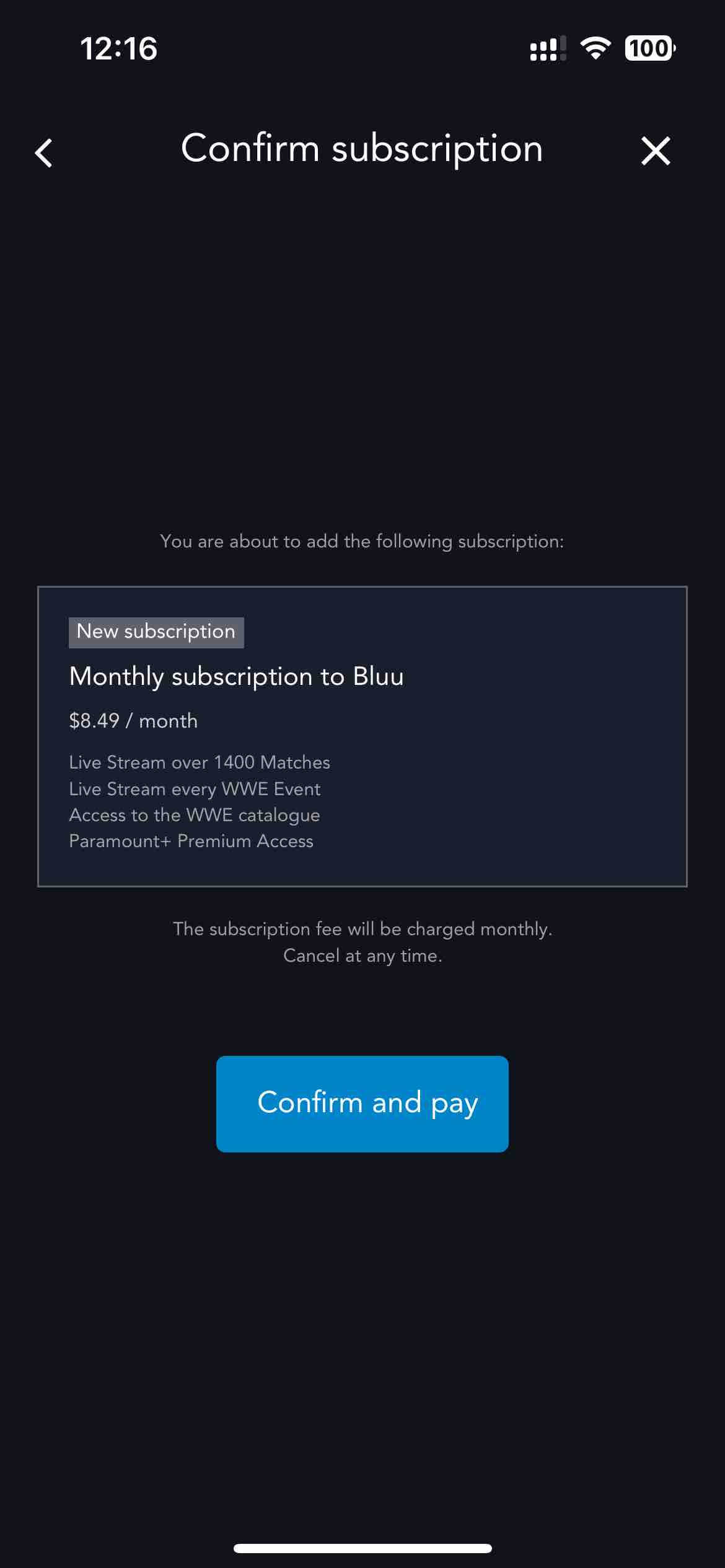 Stream Bluu