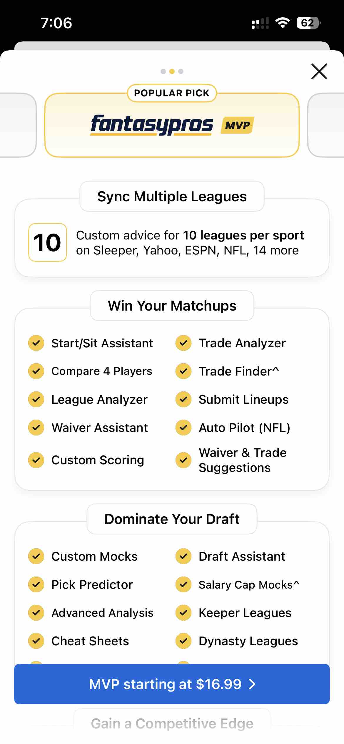 FantasyPros - Fantasy Advice