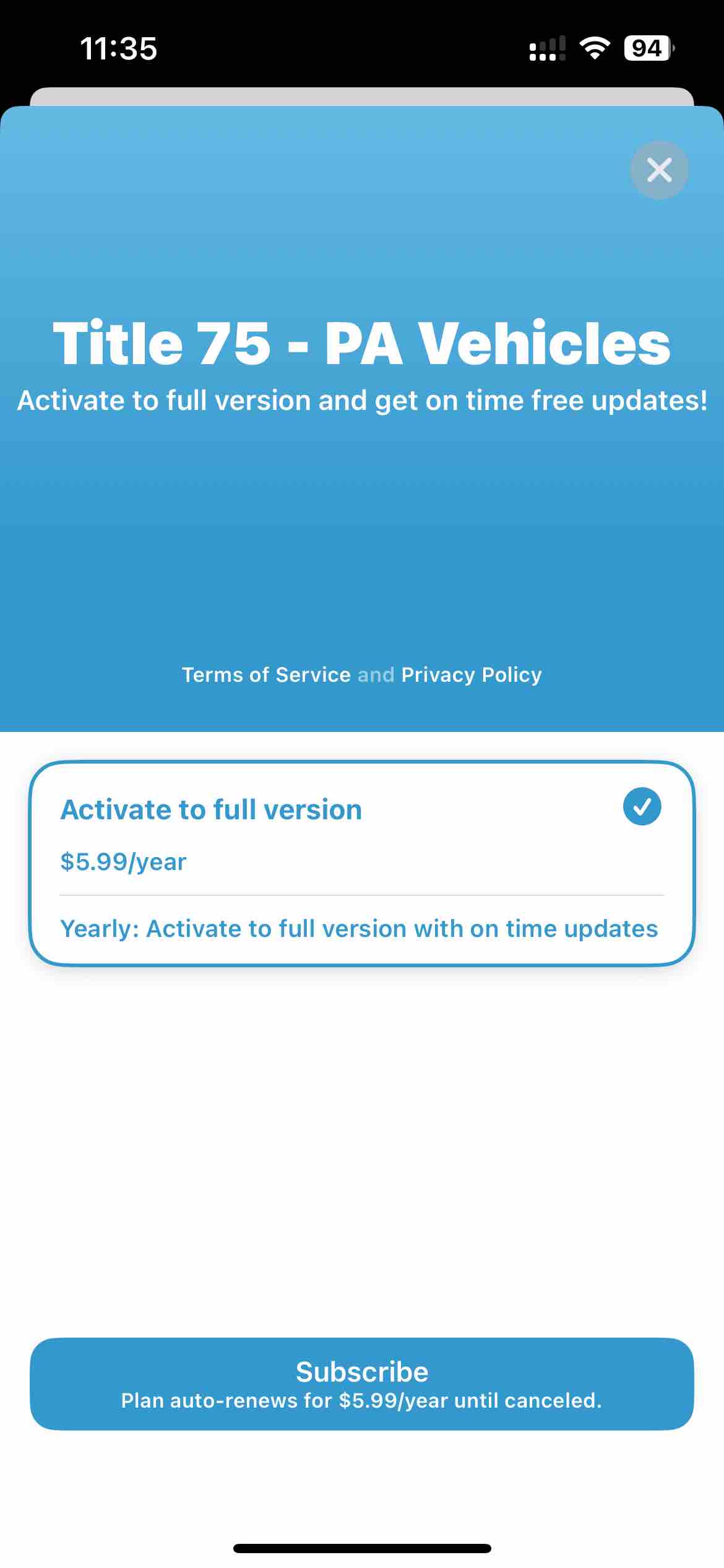 PA Vehicle Code Title 75