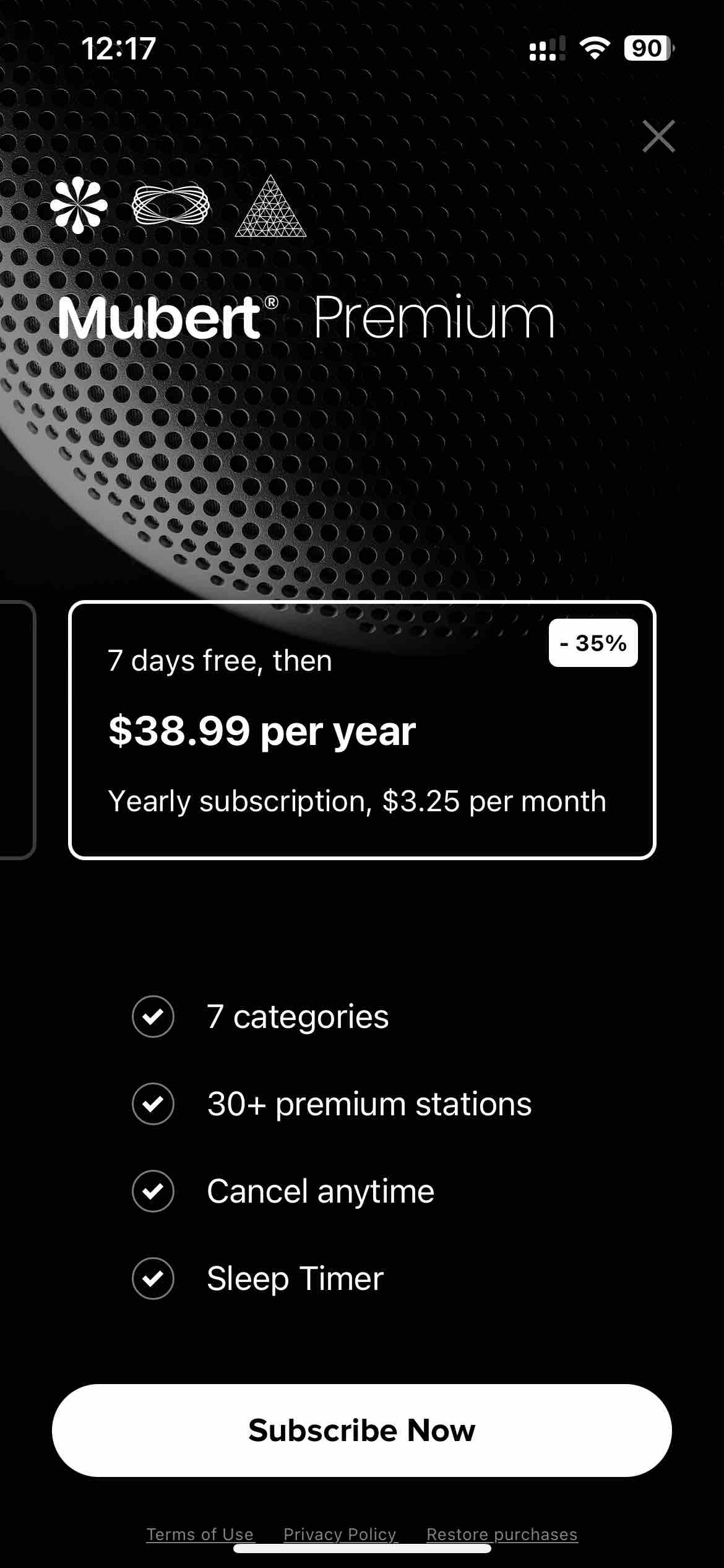Mubert: AI Music Streaming