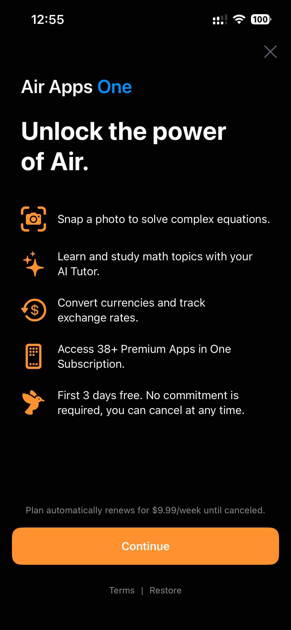 Calculator Air: AI Math Solver
