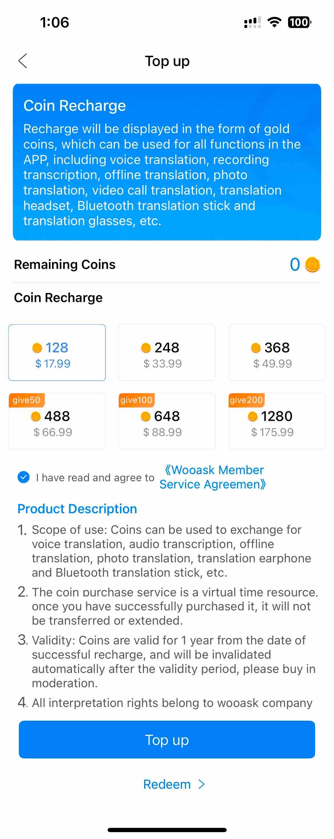 Wooask-Offline translation