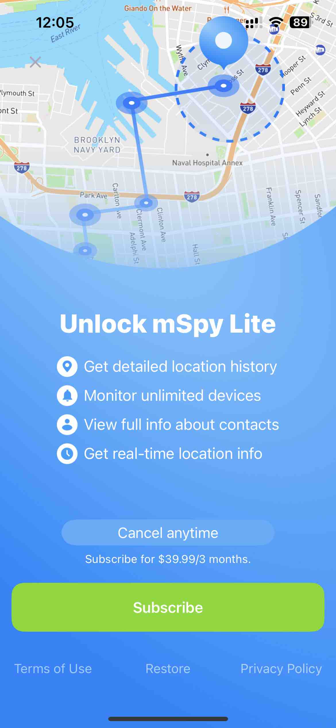 mSpy: Find my Friends Phone