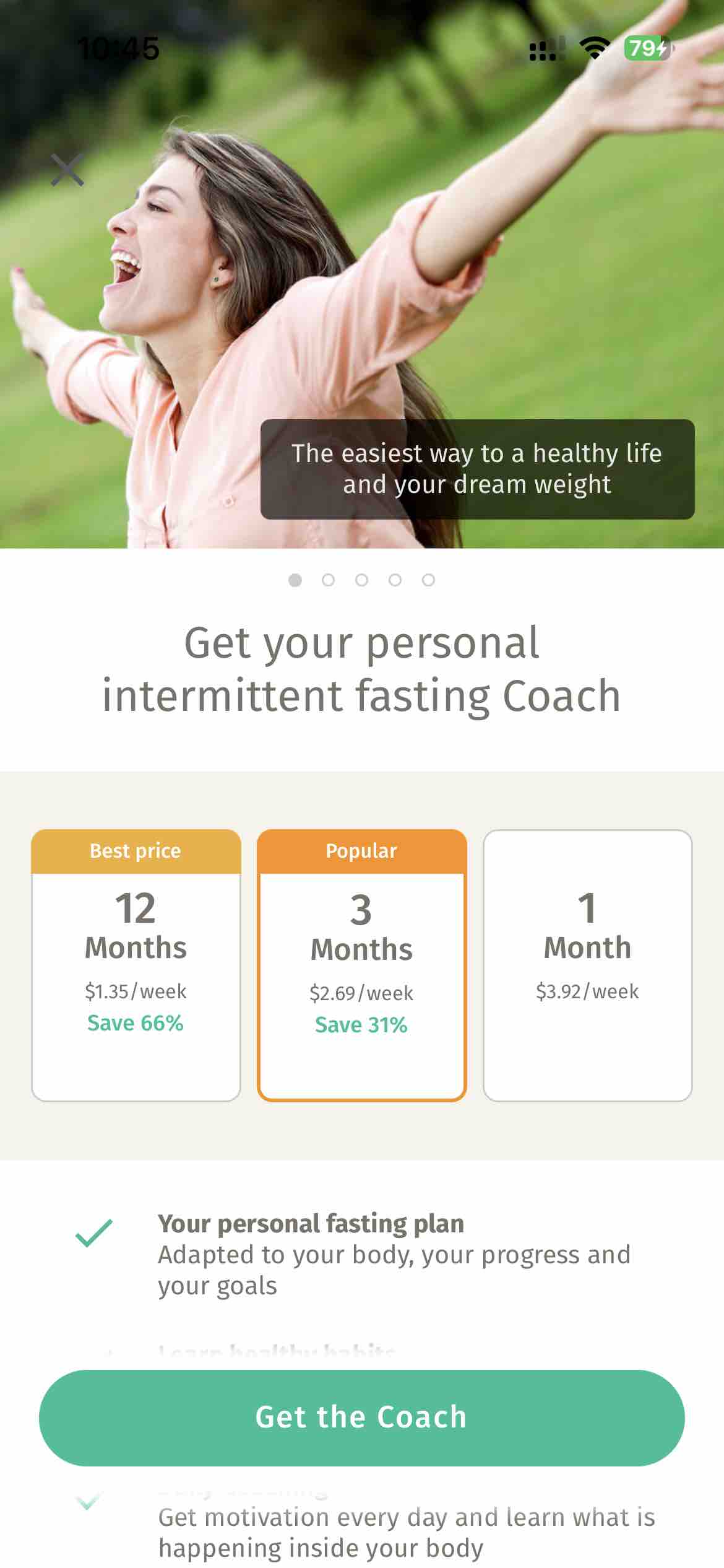 BodyFast: Intermittent Fasting