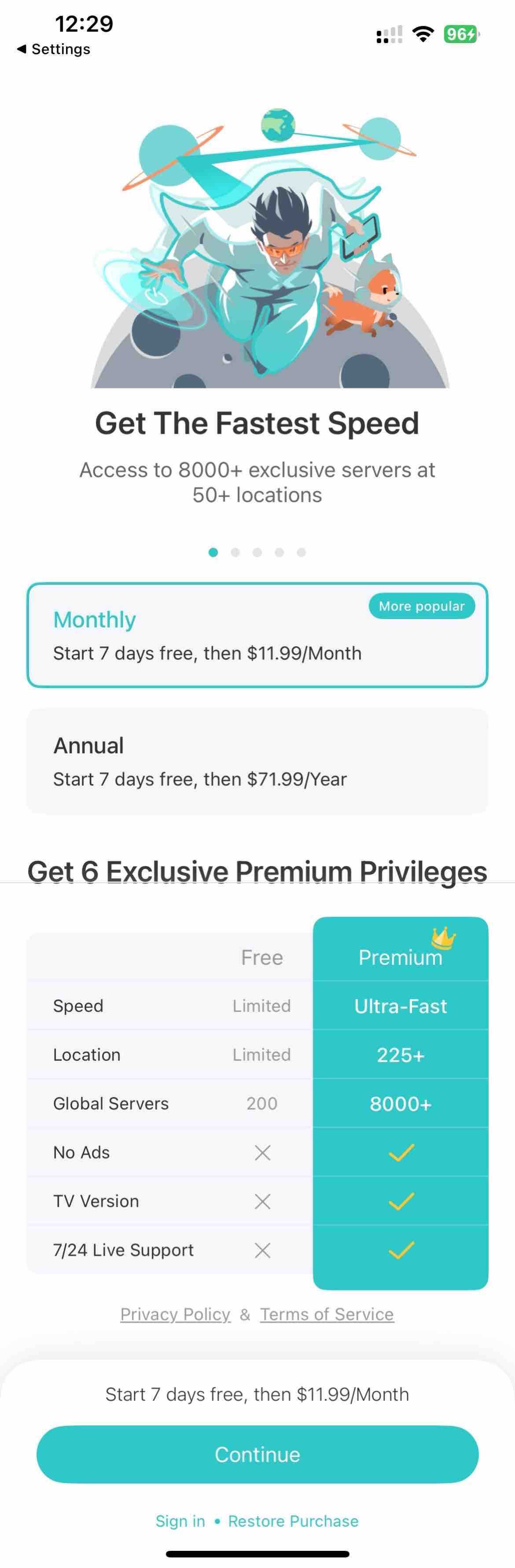 X-VPN: VPN Fast & Secure