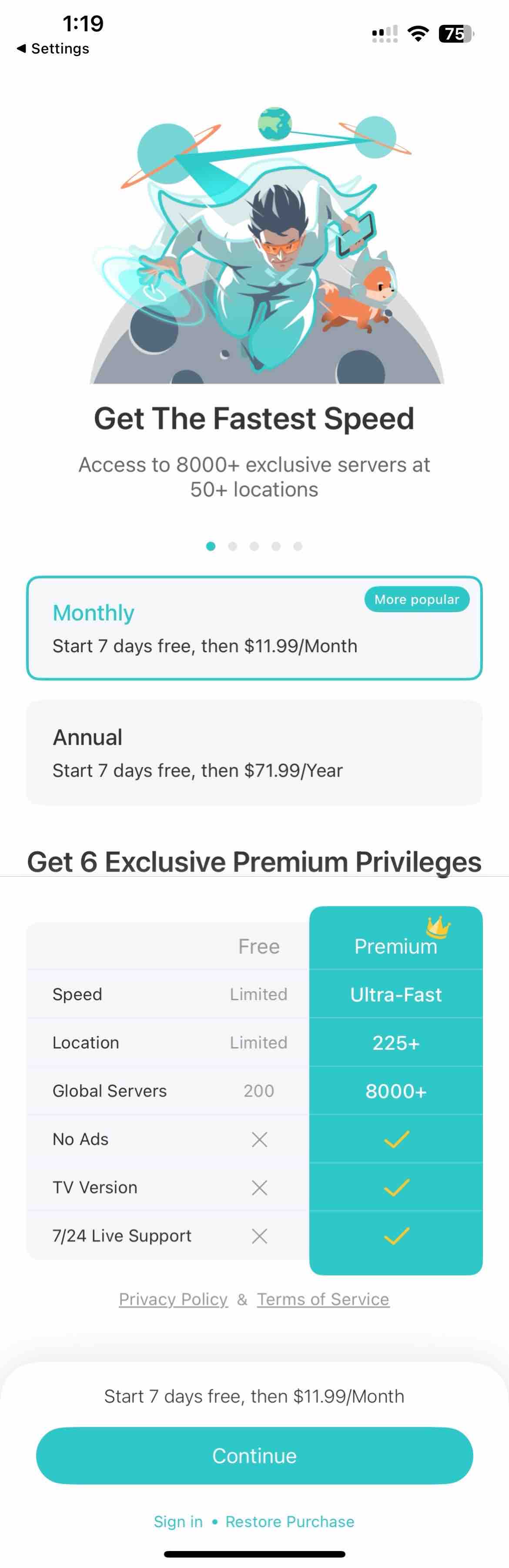 X-VPN: VPN Fast & Secure