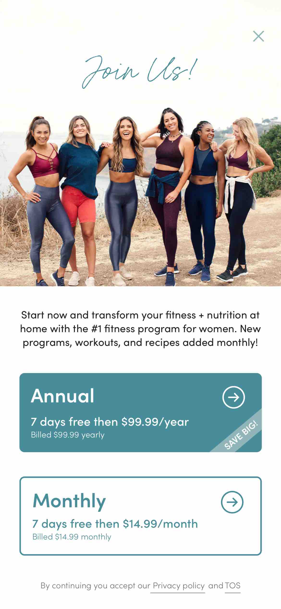 Tone It Up: Workout & Fitness