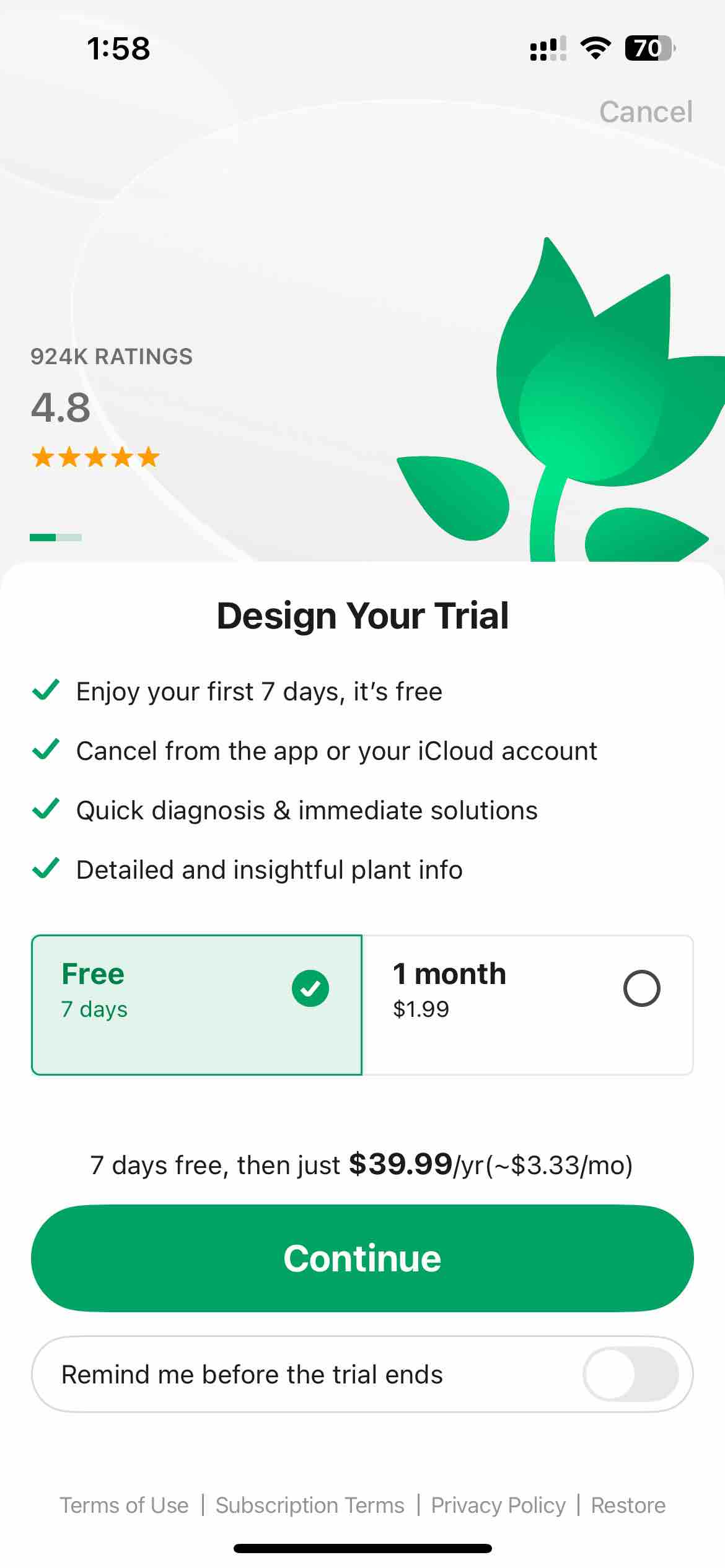 PictureThis - Plant Identifier