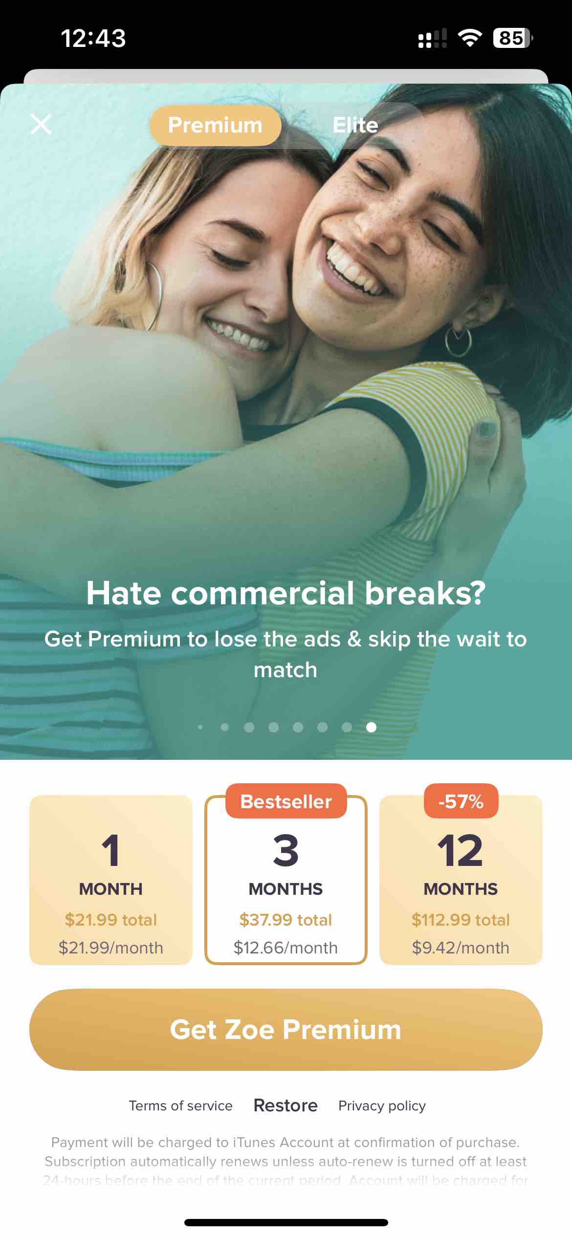 Zoe: Lesbian Dating & Chat