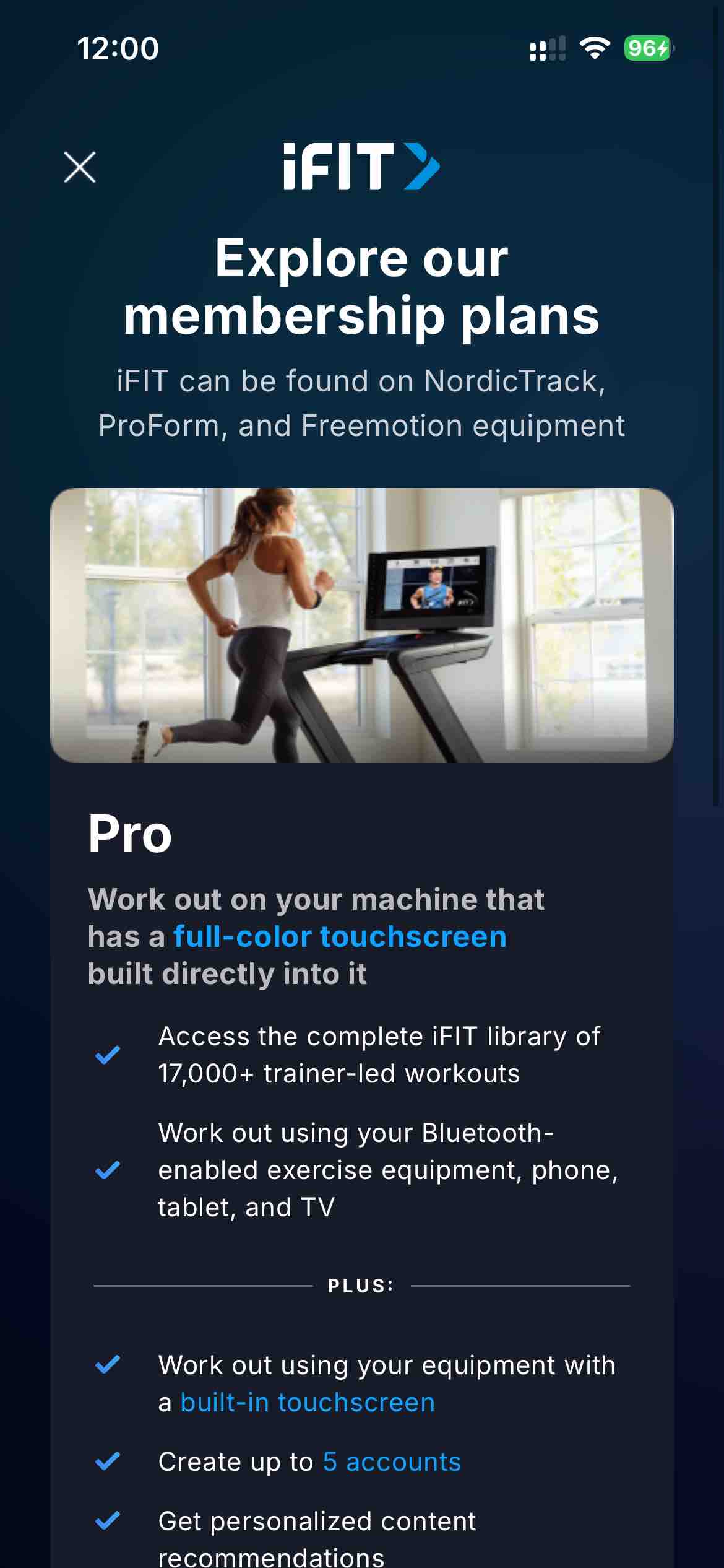 iFIT At-Home Workout & Fitness