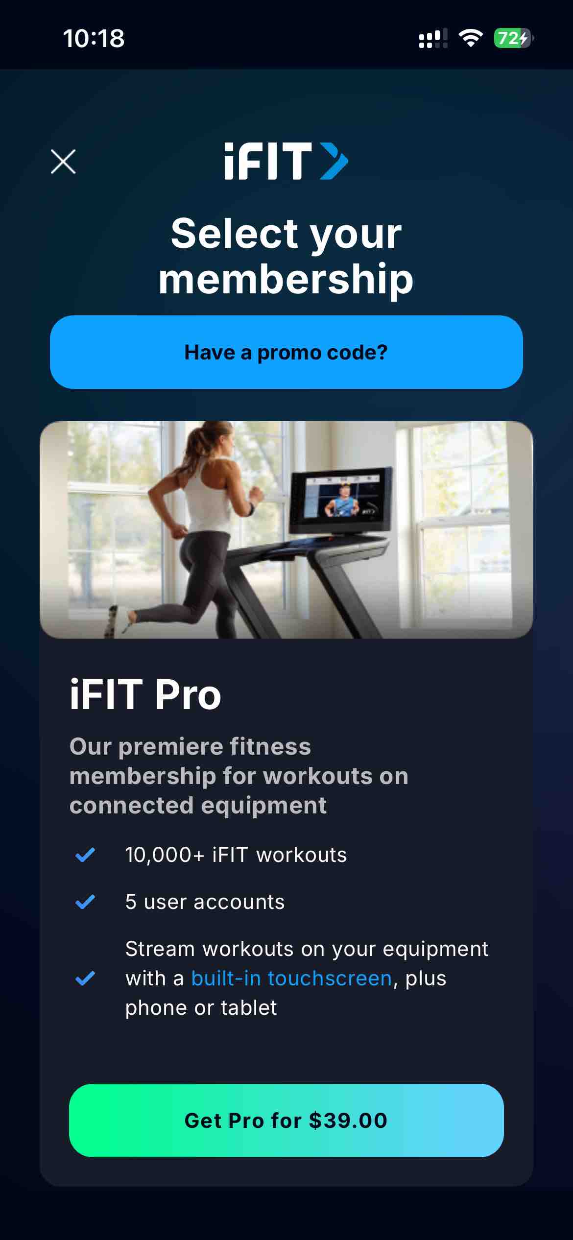 iFIT At-Home Workout & Fitness