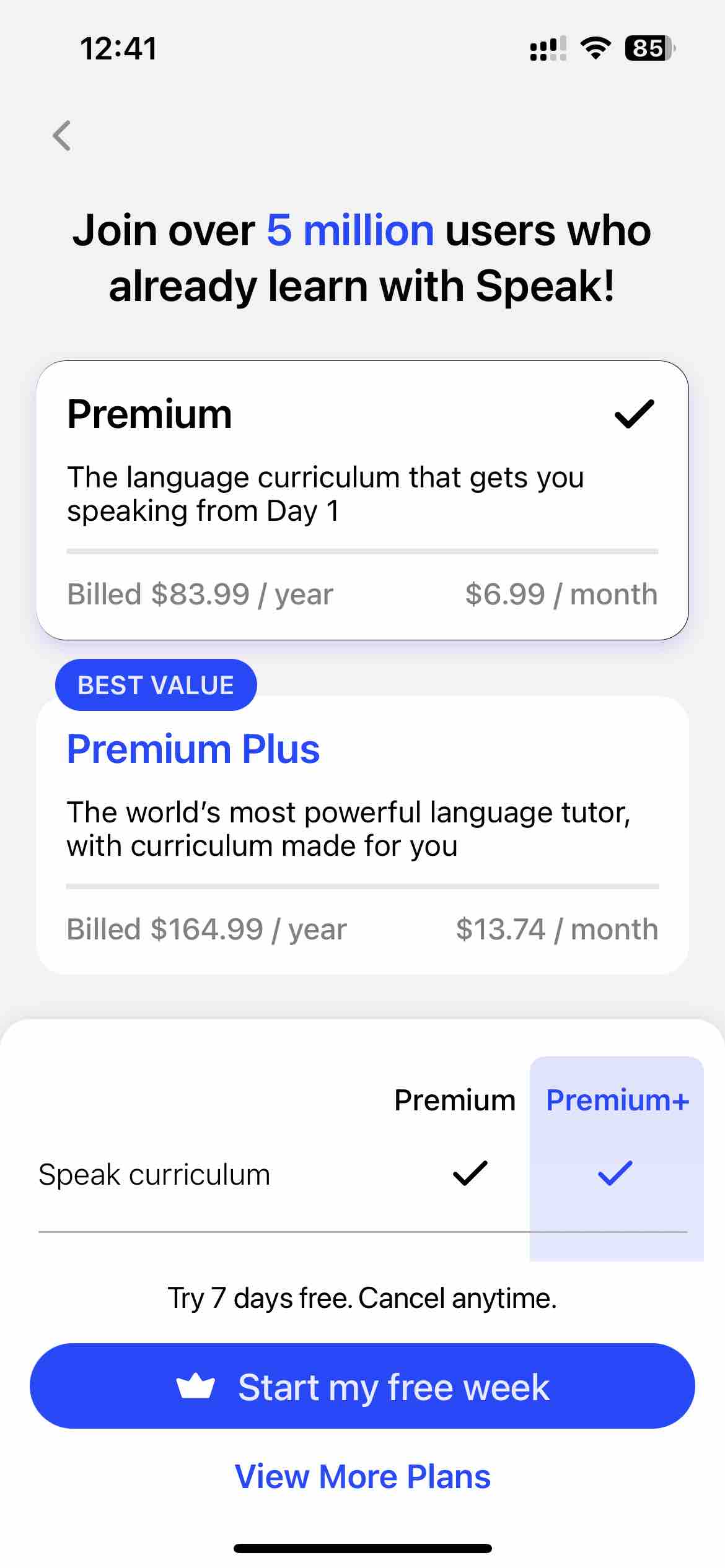 Speak: Language Learning