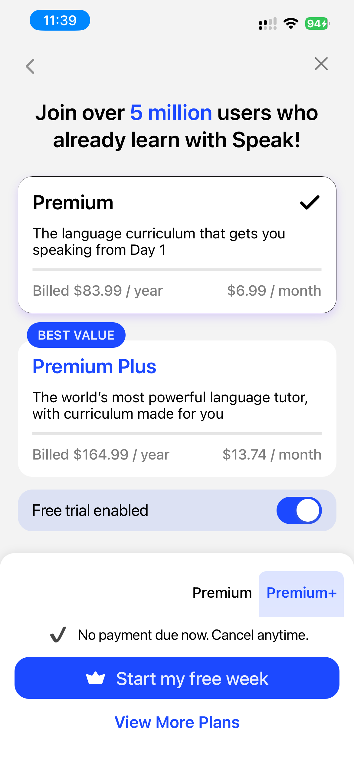Speak: Language Learning