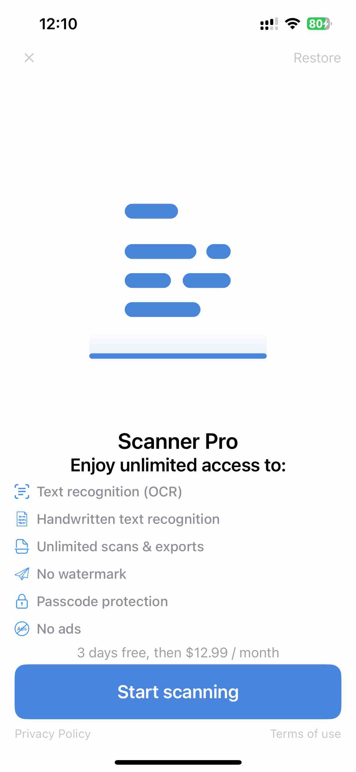 Scanner ·