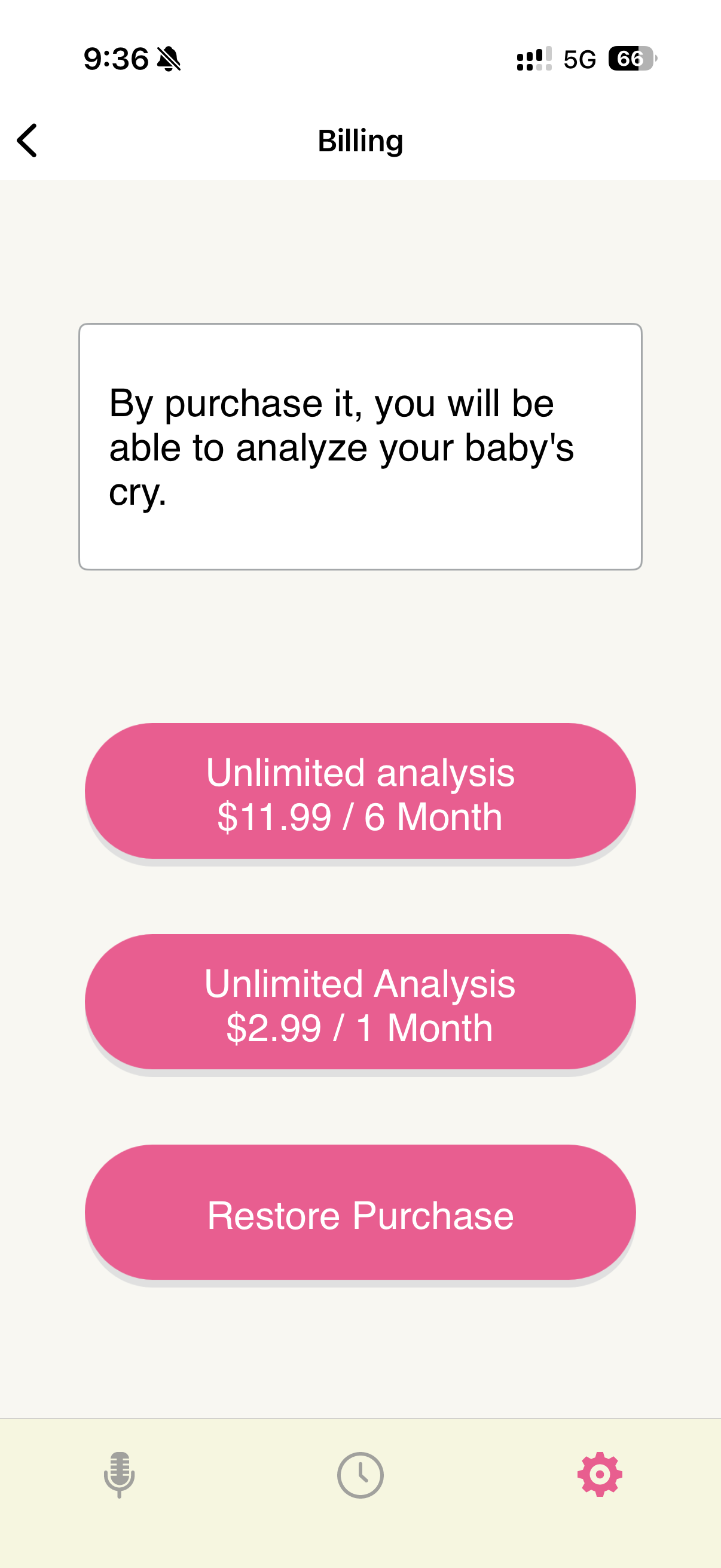 Cry Analyzer - baby translator