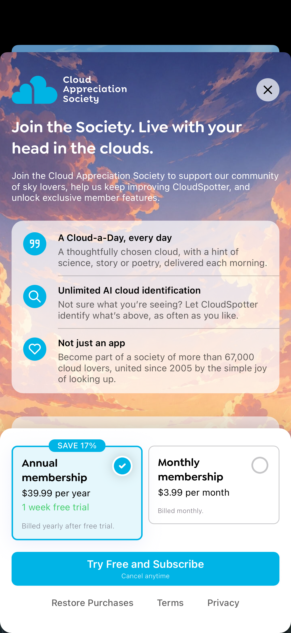 CloudSpotter
