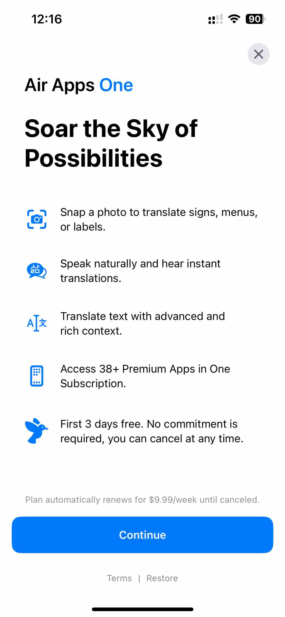 Translate Now - AI Translator