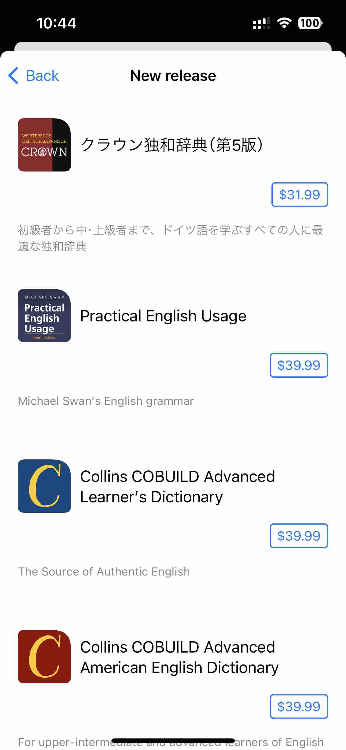 Dictionaries