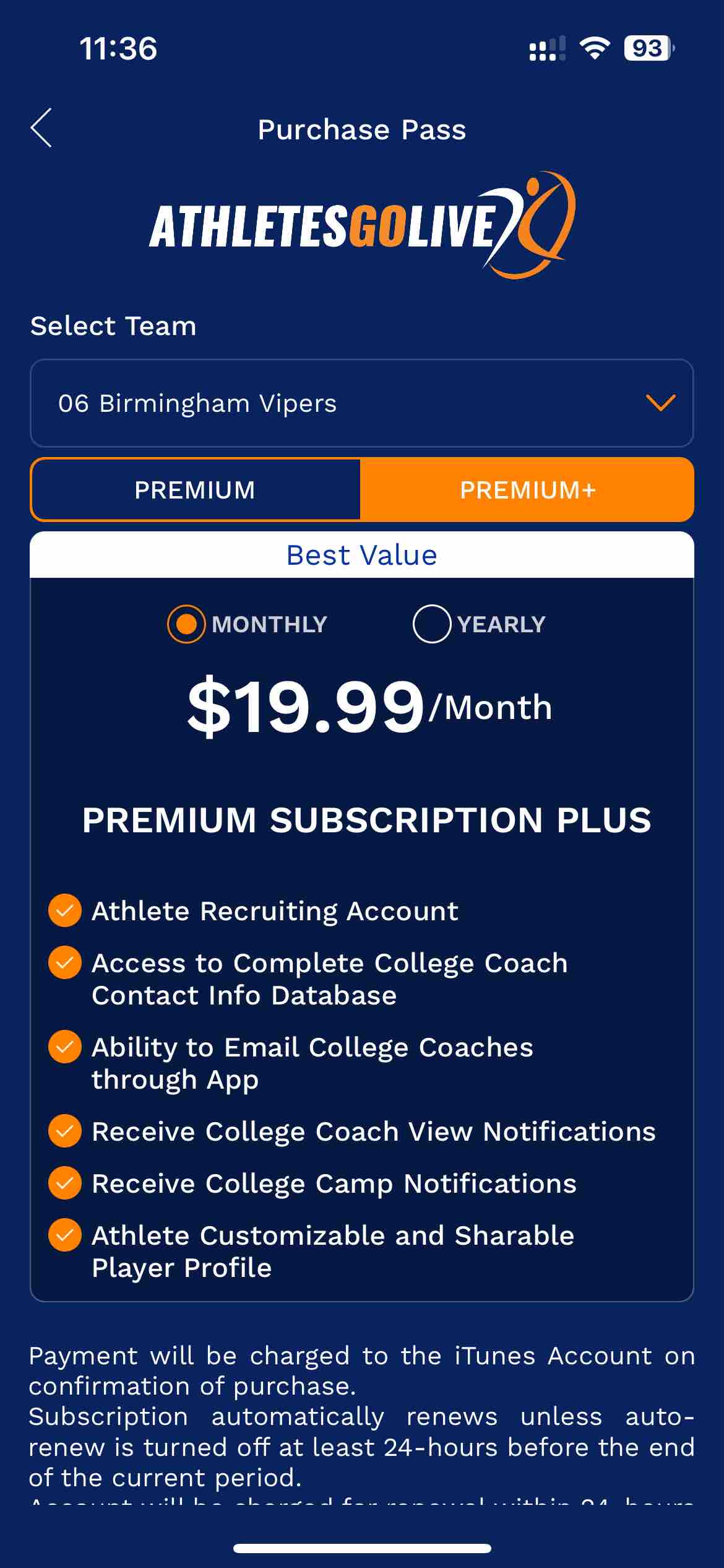 AthletesGoLive