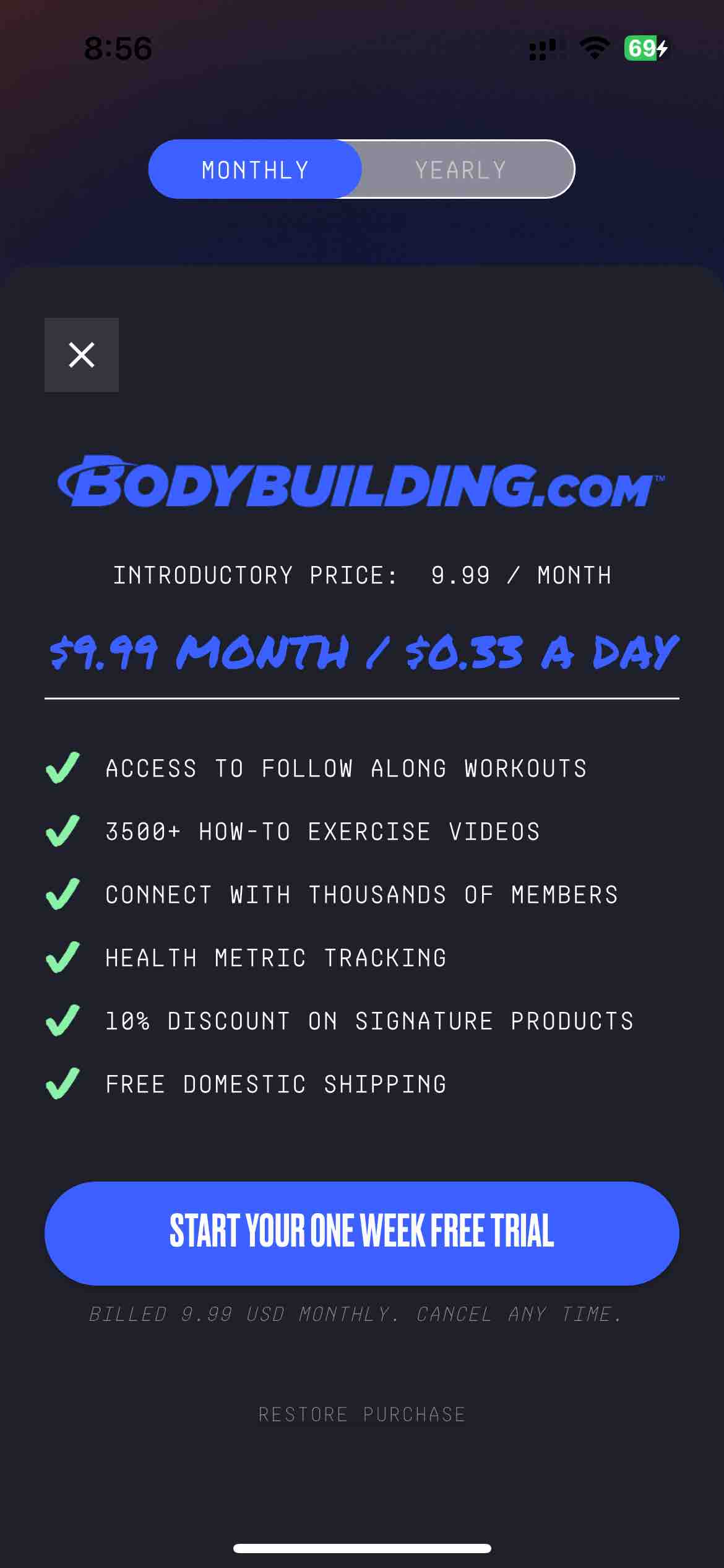 BodyFit Fitness Training Coach