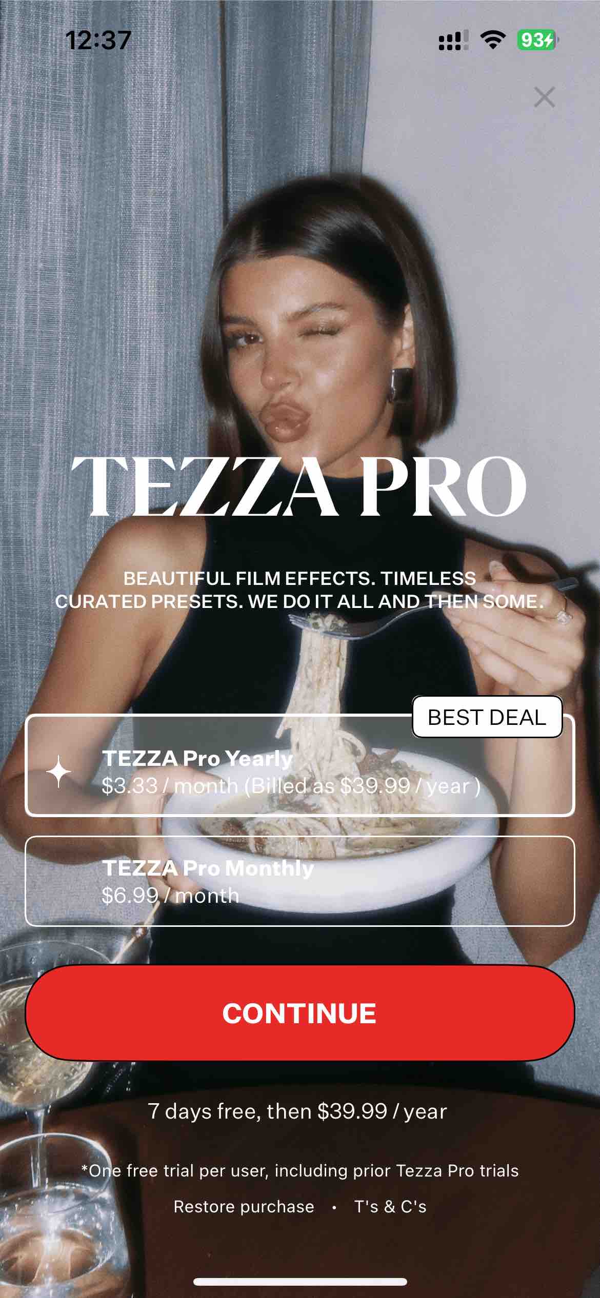 Tezza: Aesthetic Photo Editor