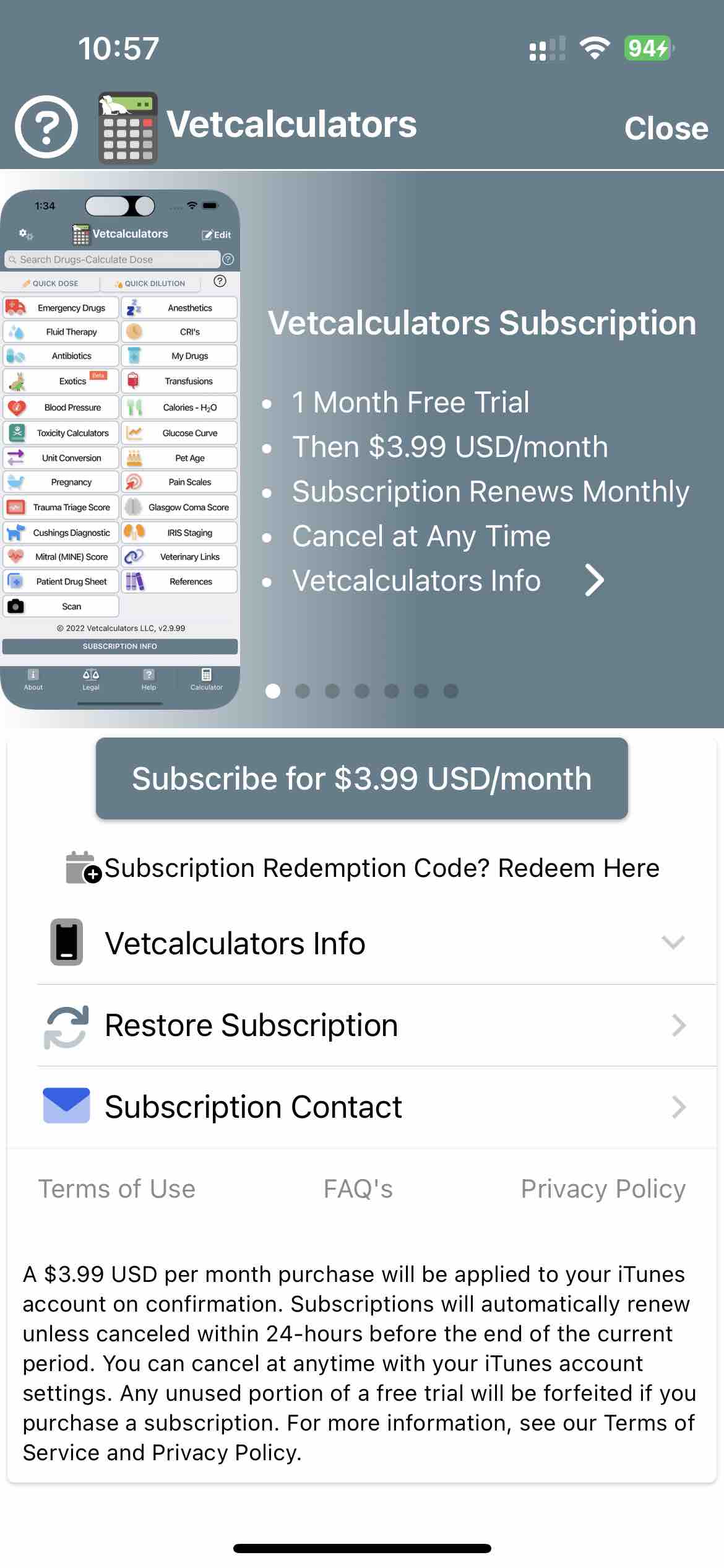 Vetcalculators
