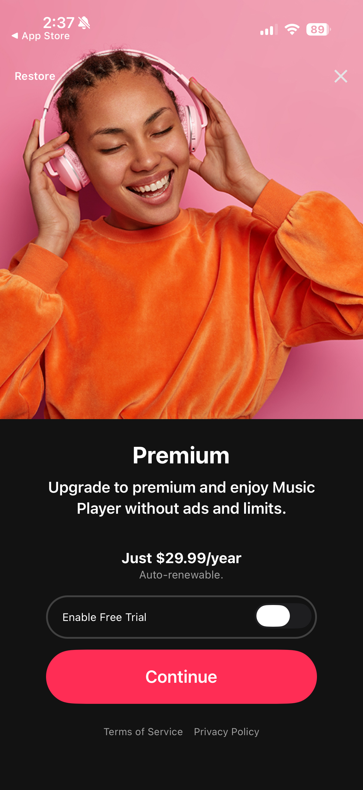 Music Player ‣