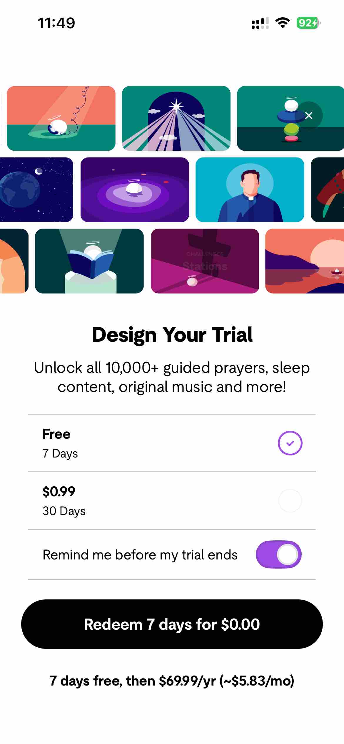 Hallow: Prayer & Meditation