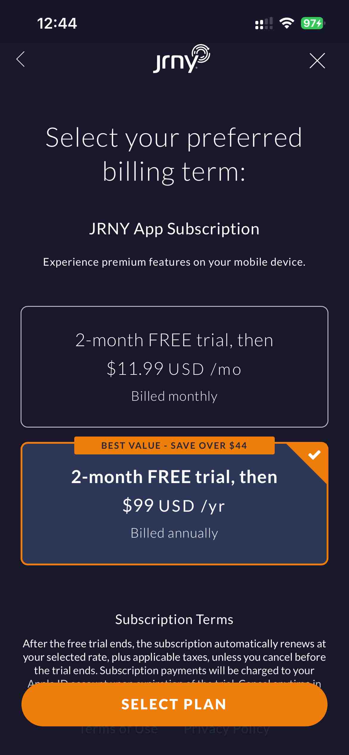 JRNY®