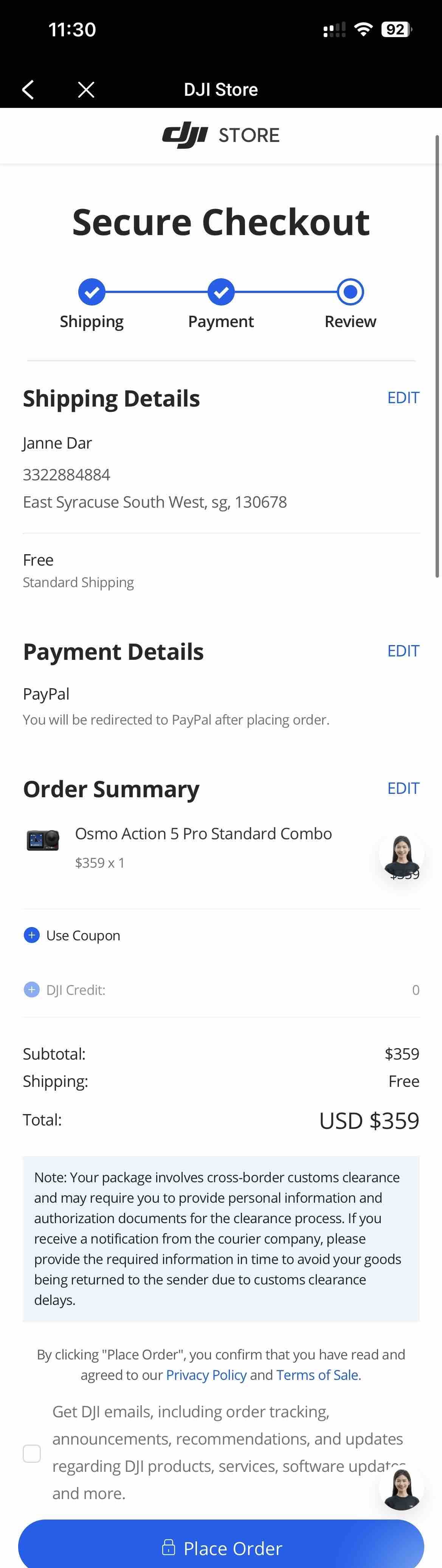 DJI Mimo