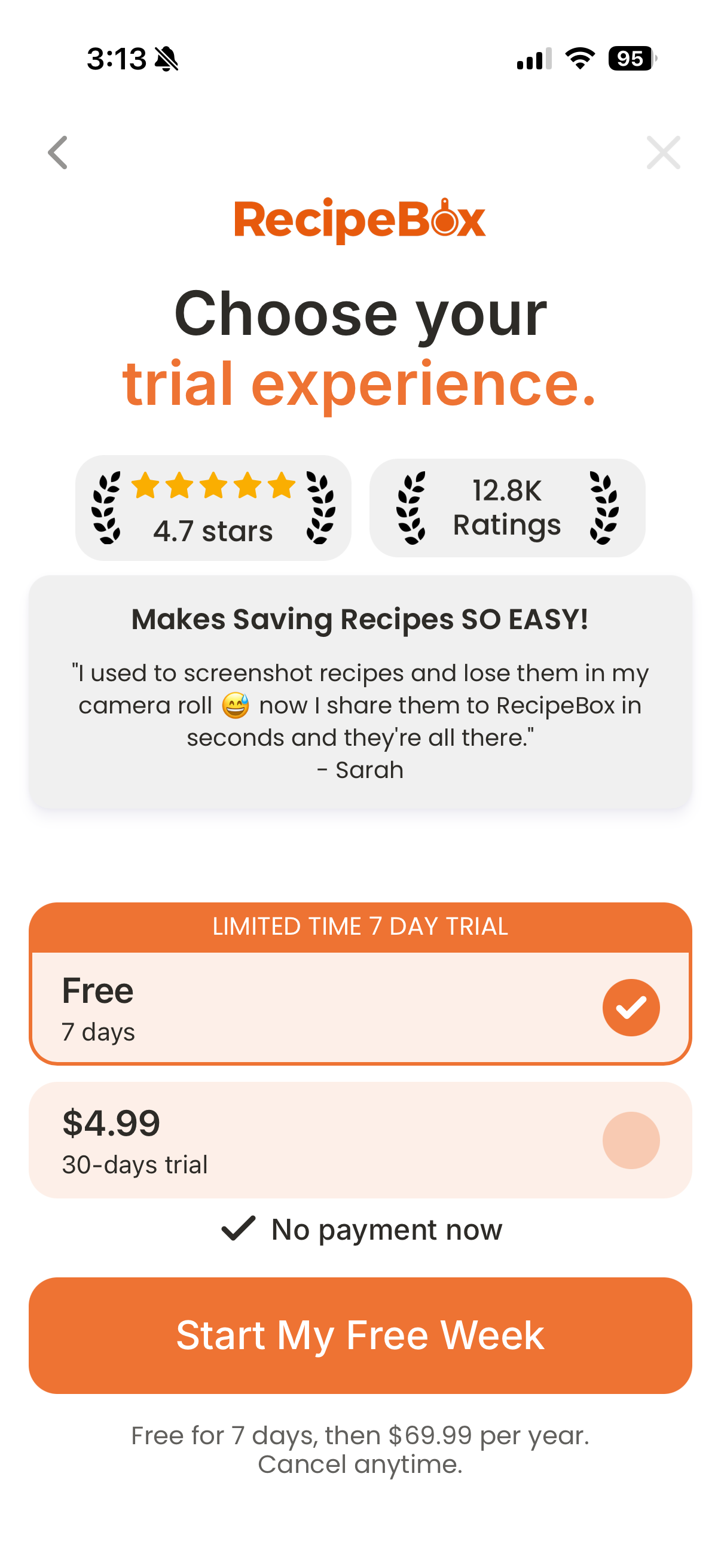 RecipeBox - Save Your Recipes!