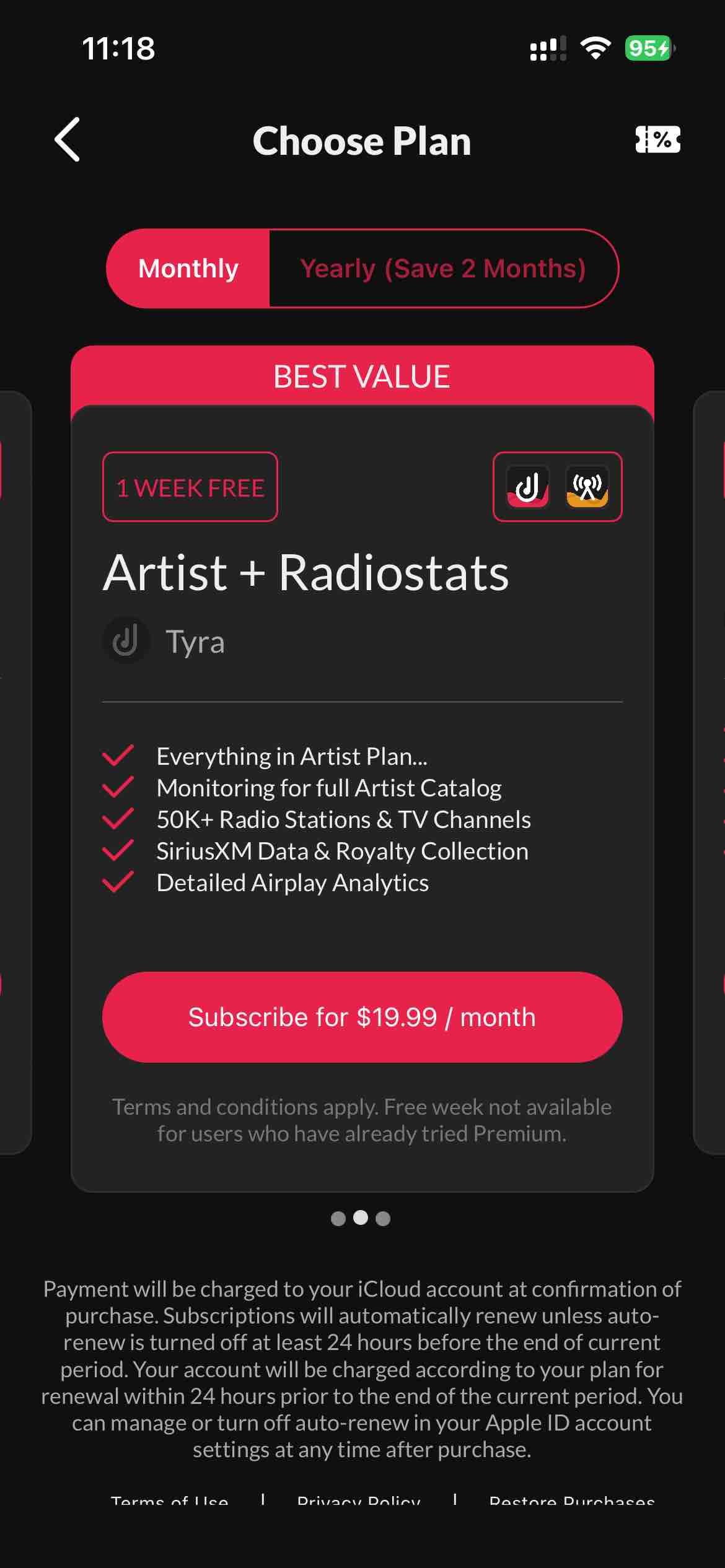Songstats: Music Analytics