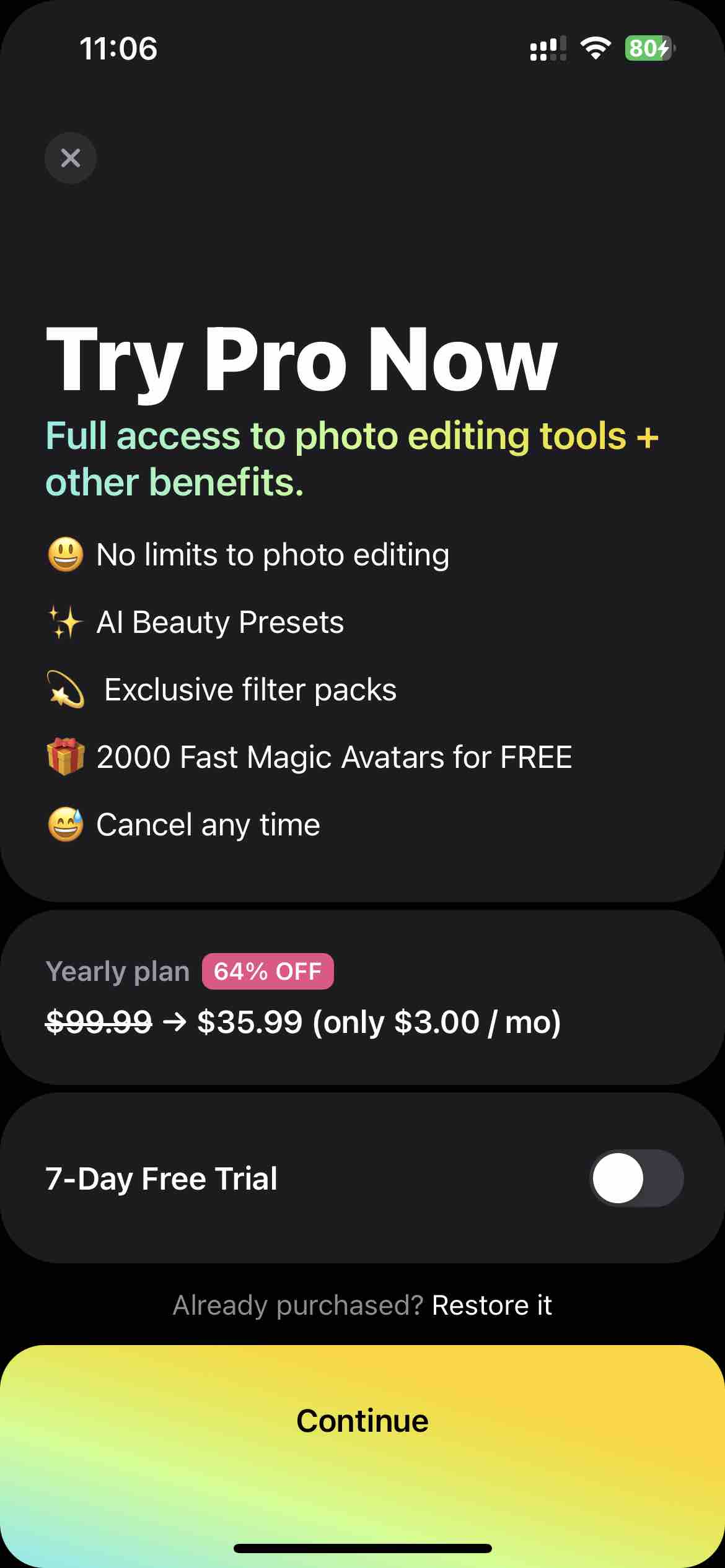 Lensa AI: Photo Editor