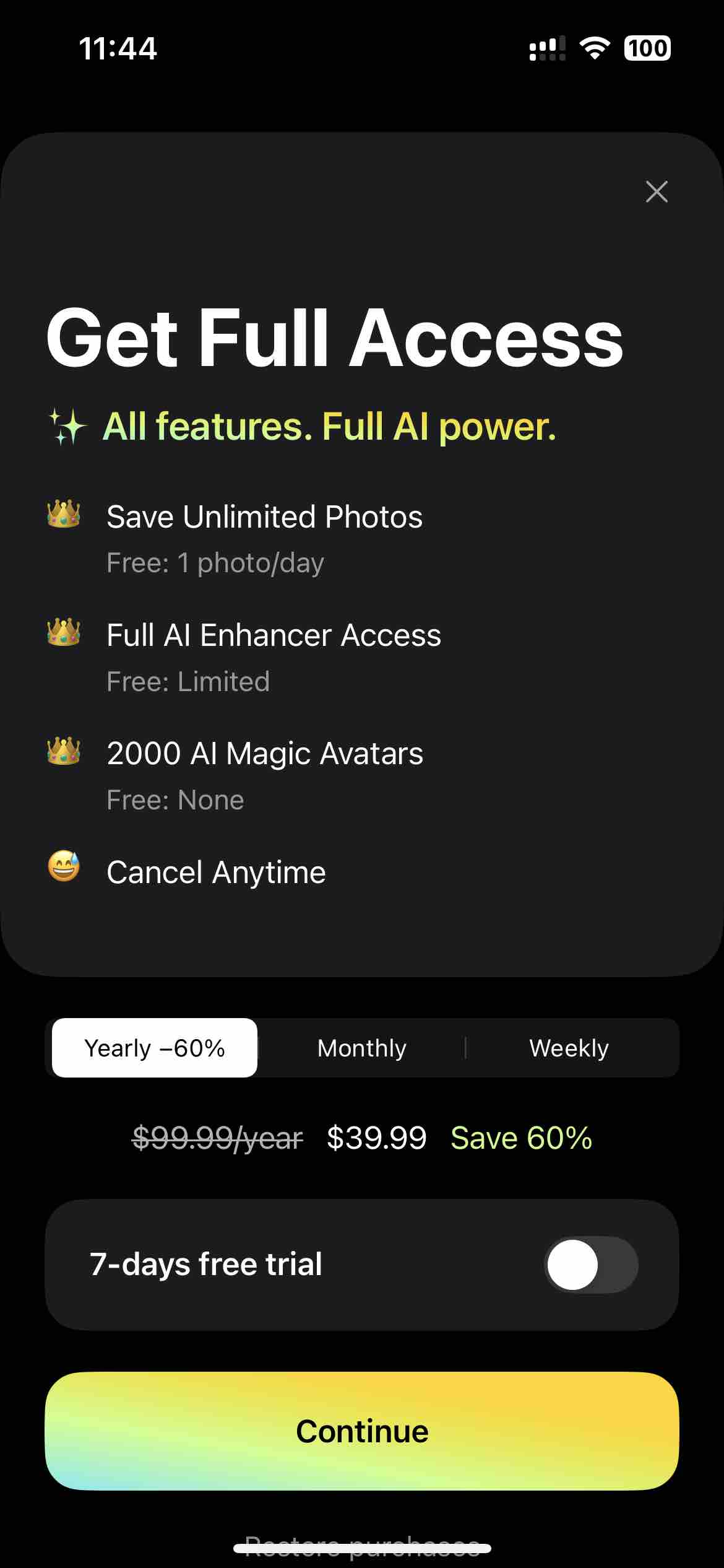 Lensa AI: Photo Editor