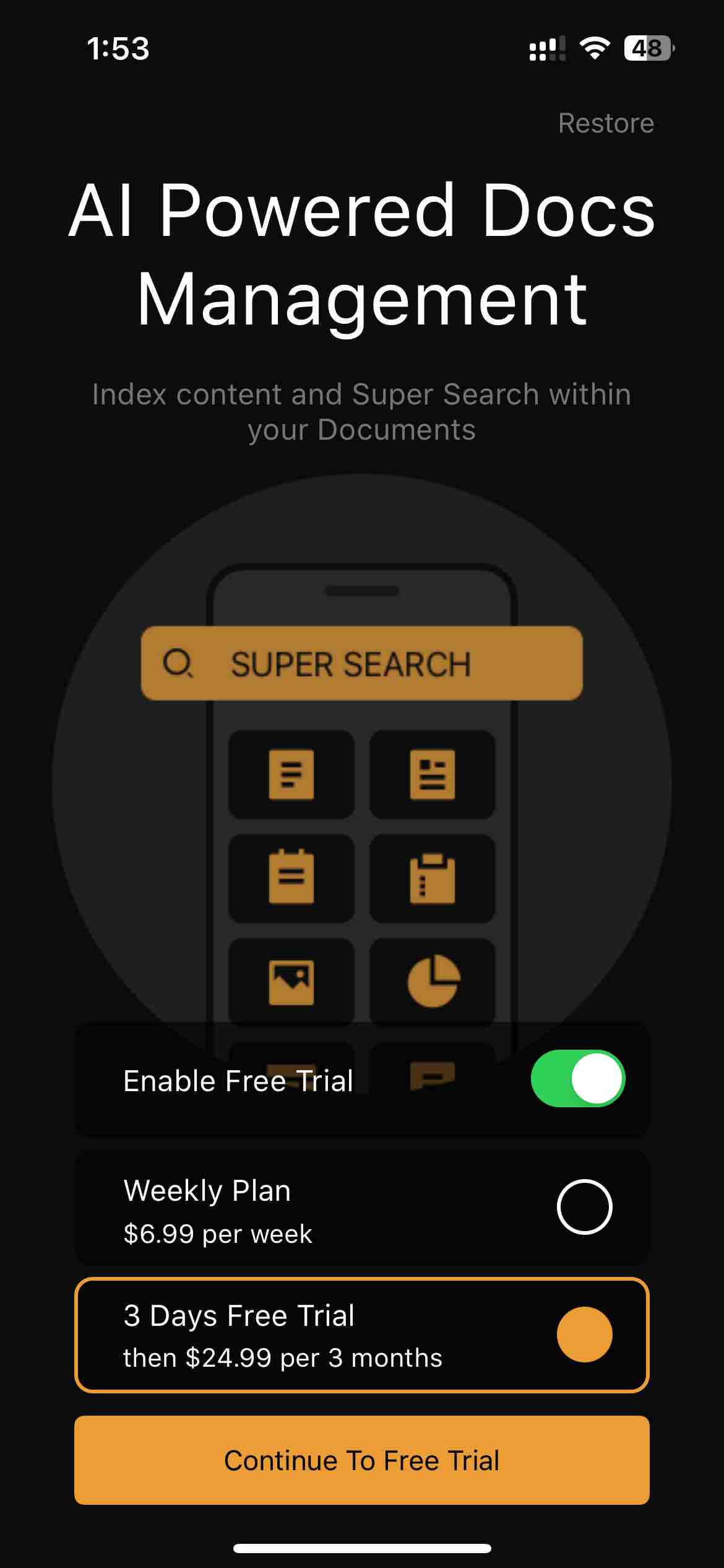 mScanner - Pro PDF Scan App