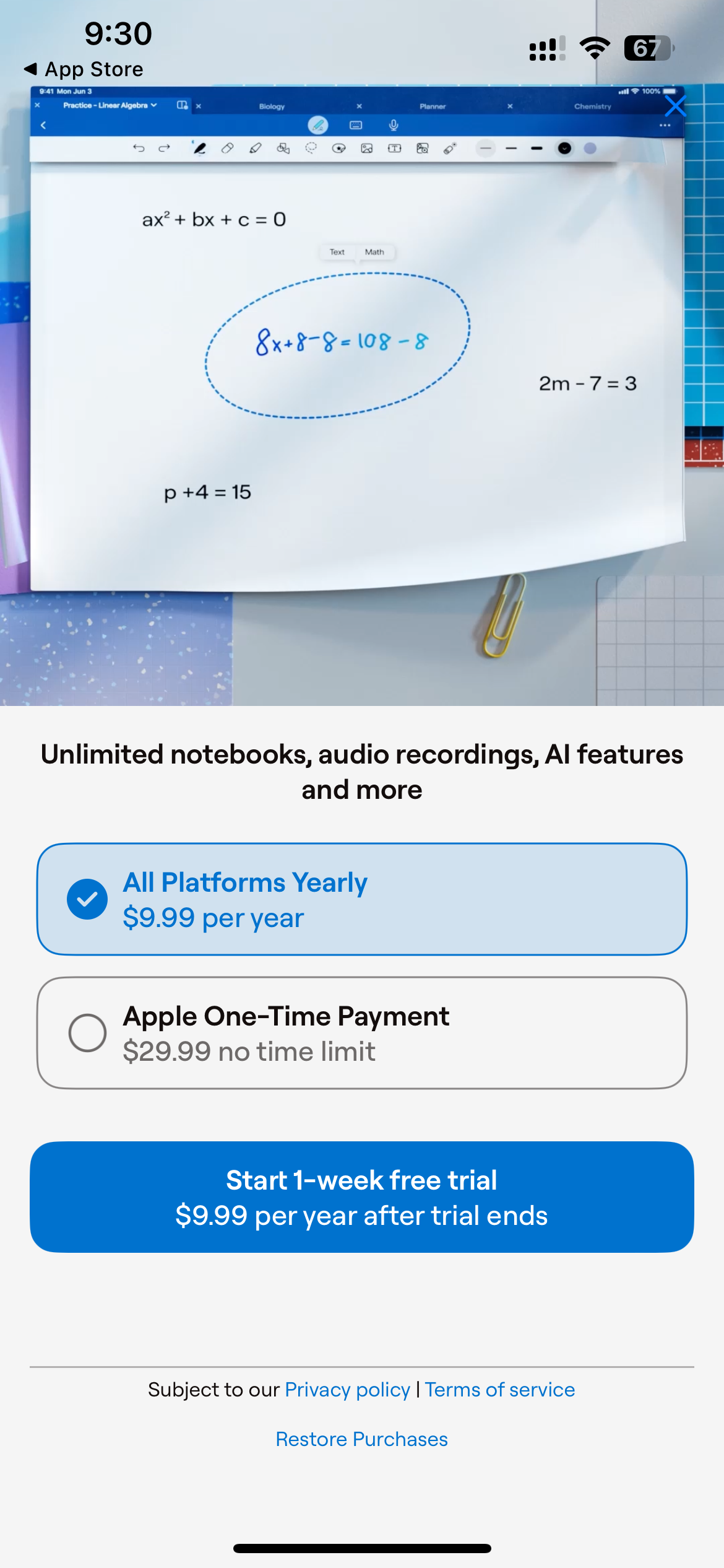 Goodnotes: AI Notes, Docs, PDF